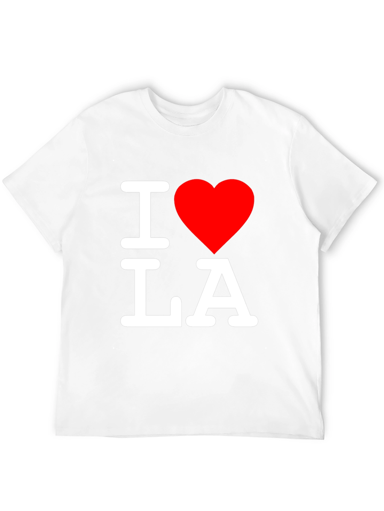 I Heart LA Black T-Shirt