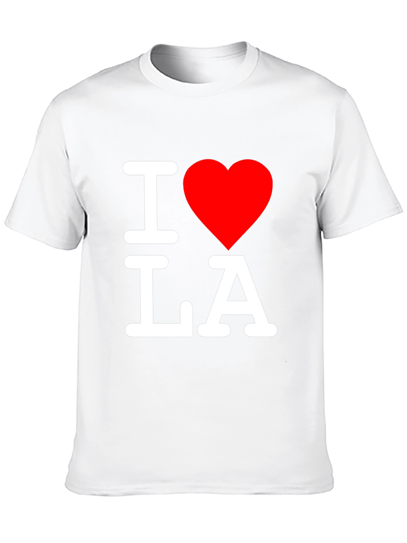 I Heart LA Black T-Shirt