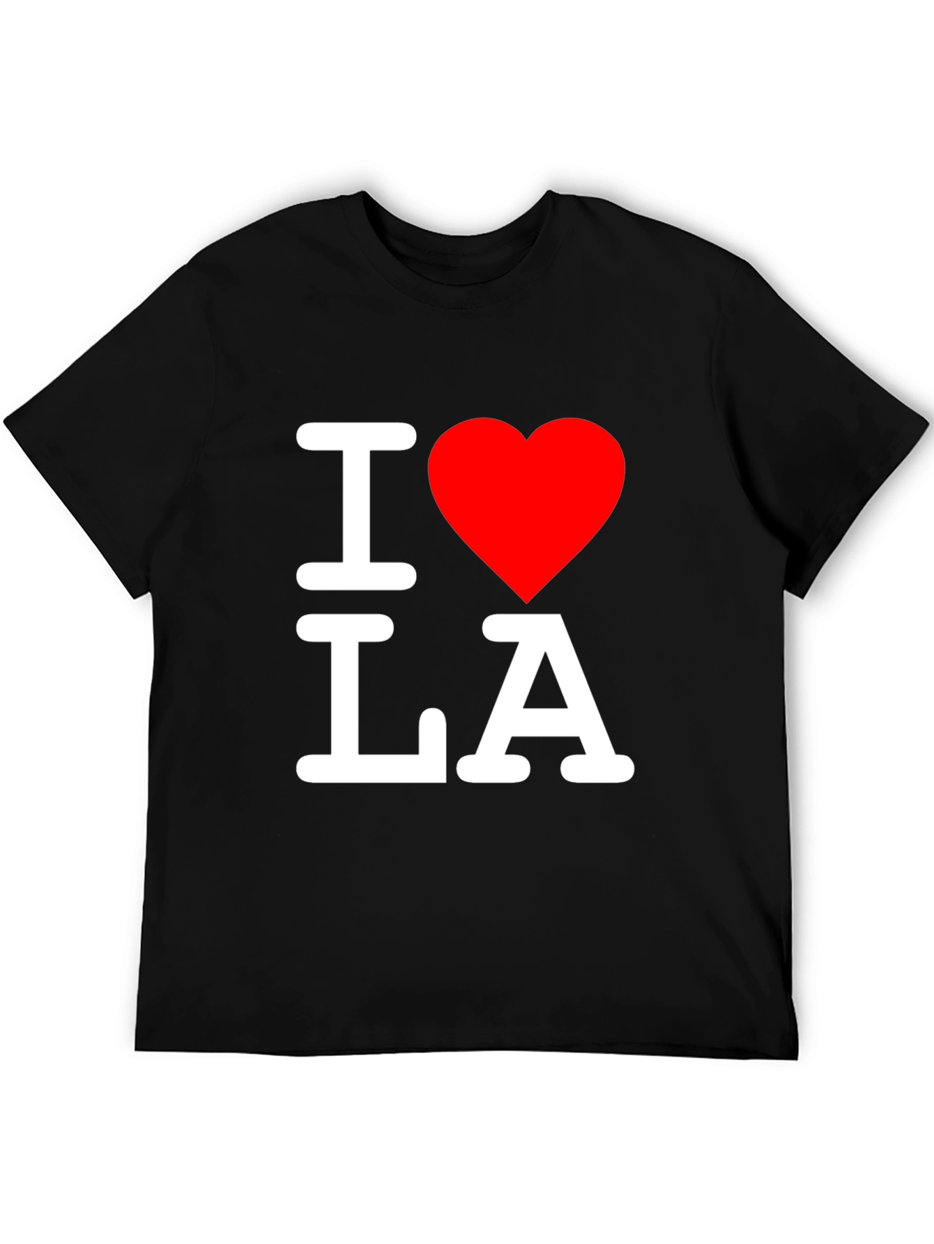 I Heart LA Black T-Shirt