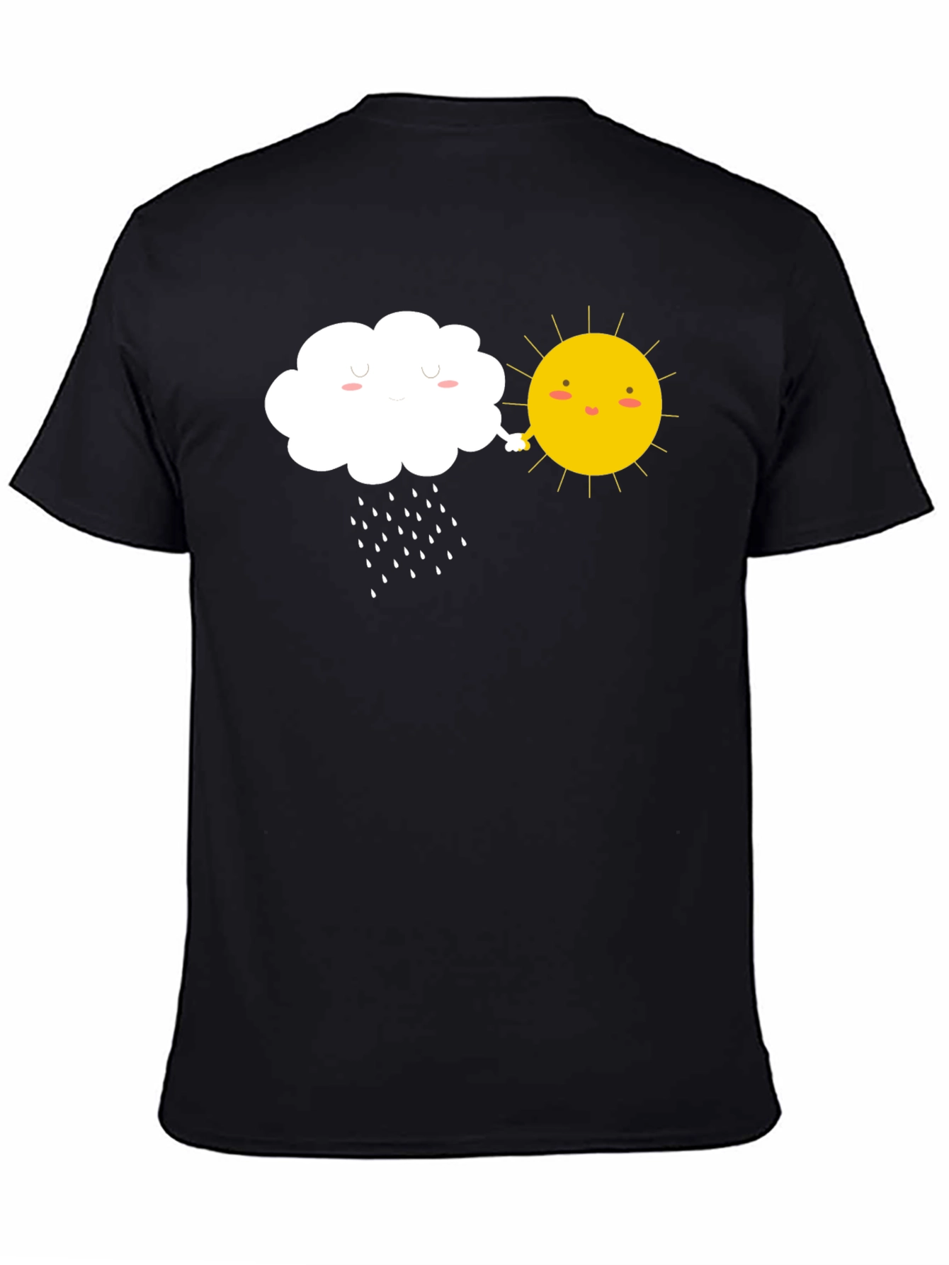 Cute Sun and Cloud Graphic Tee