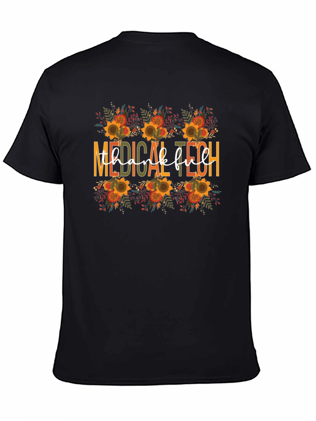 Medical Tech Thankful Fall T-Shirt
