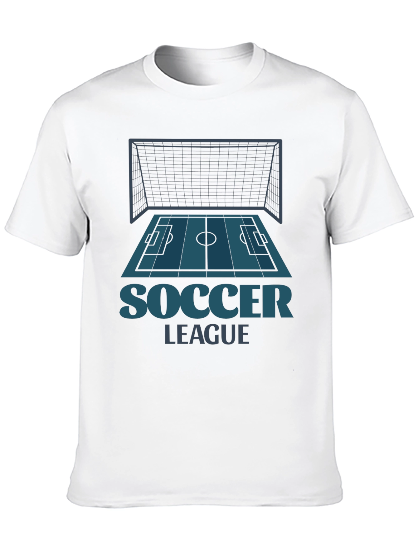 Soccer League Graphic Tee - Black