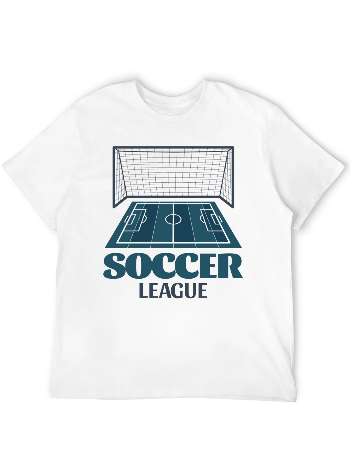 Soccer League Graphic Tee - Black