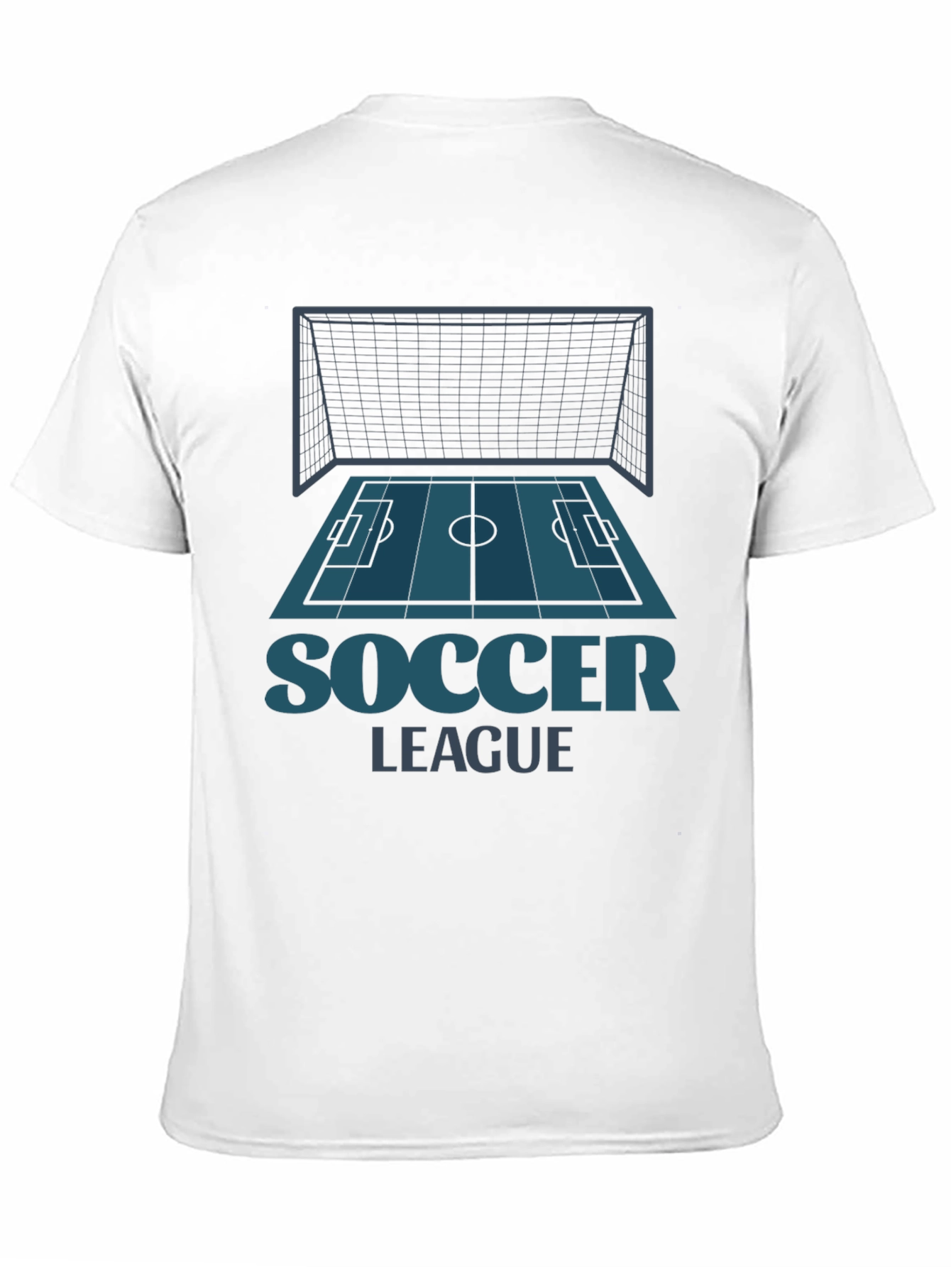 Soccer League Graphic Tee - Black
