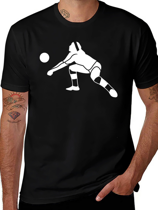 Volleyball Player Graphic Tee