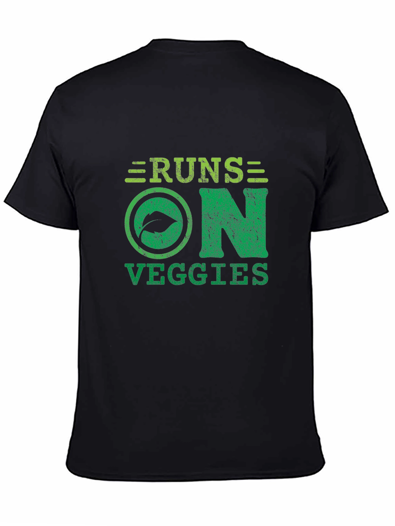 Runs On Veggies T-Shirt - Vegan Apparel