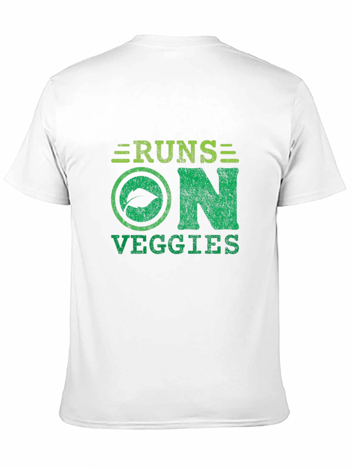 Runs On Veggies T-Shirt - Vegan Apparel