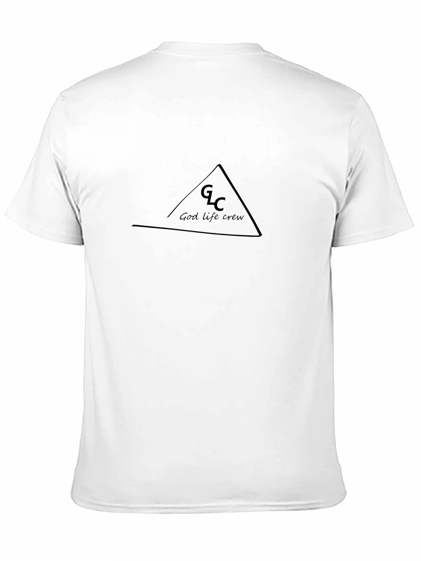 God Life Crew Graphic Tee - Stylish Black T-Shirt