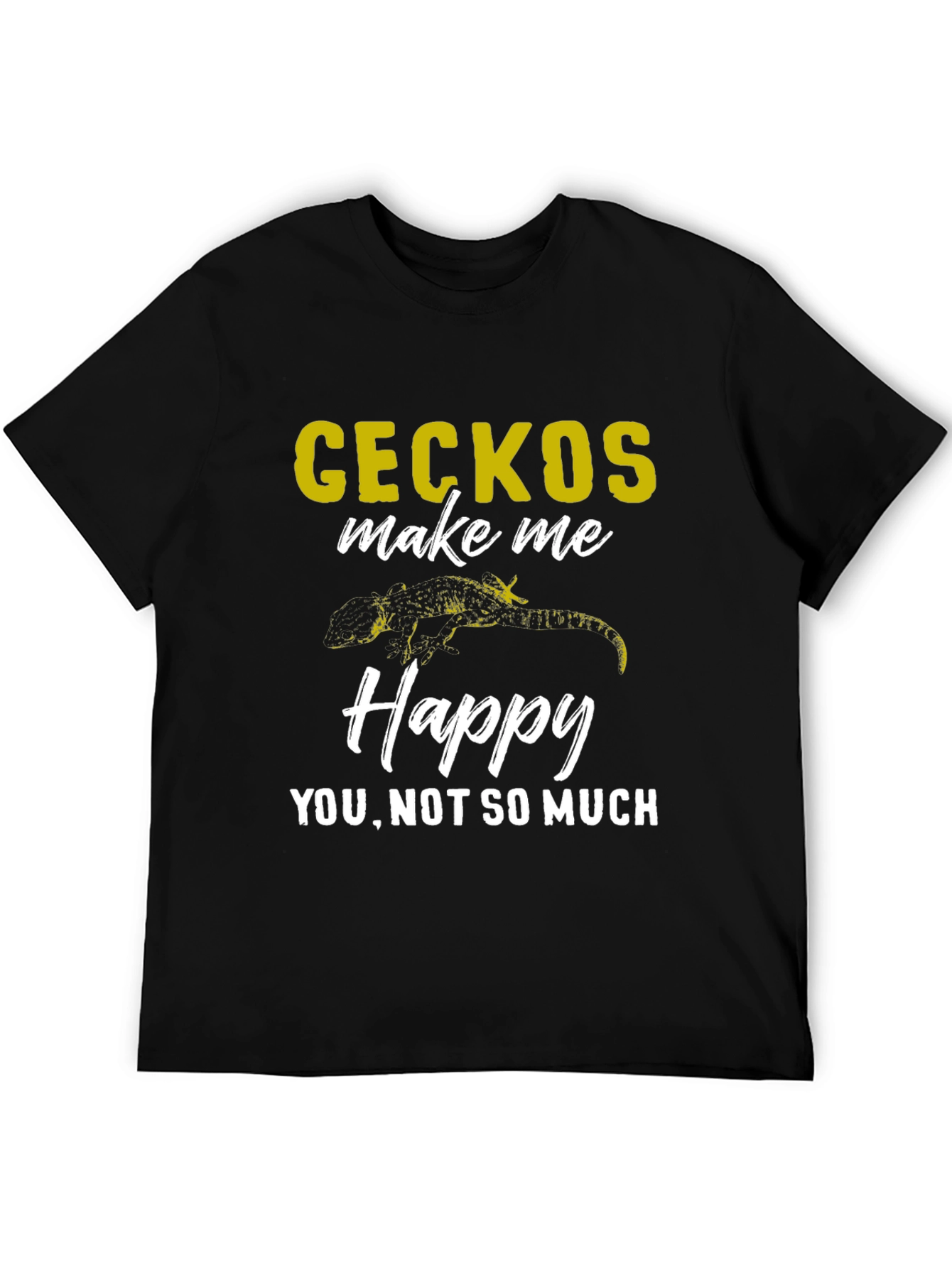 Gecko Lover Graphic Tee - Happy Unisex