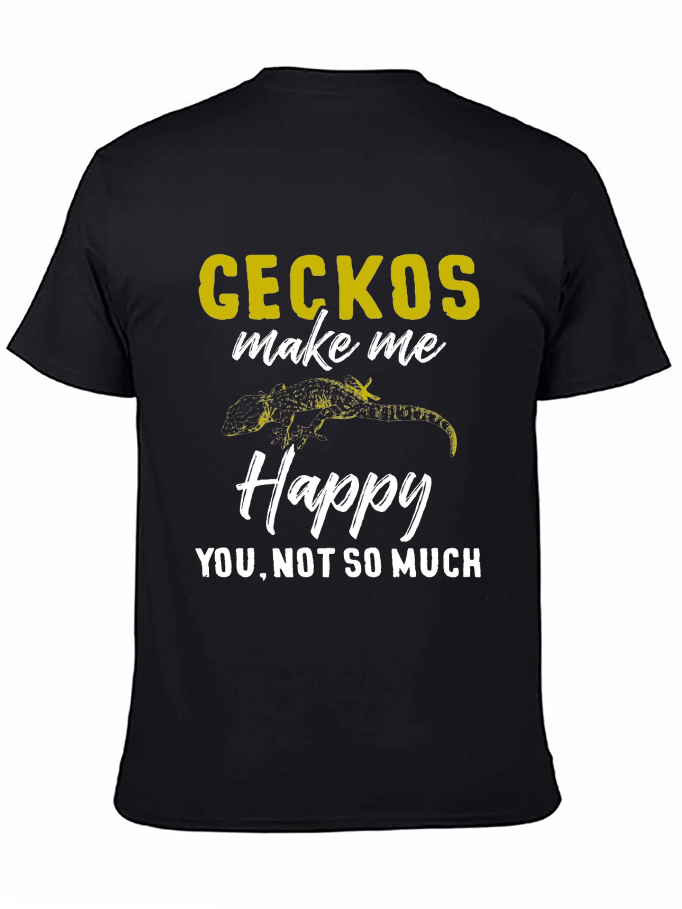 Gecko Lover Graphic Tee - Happy Unisex
