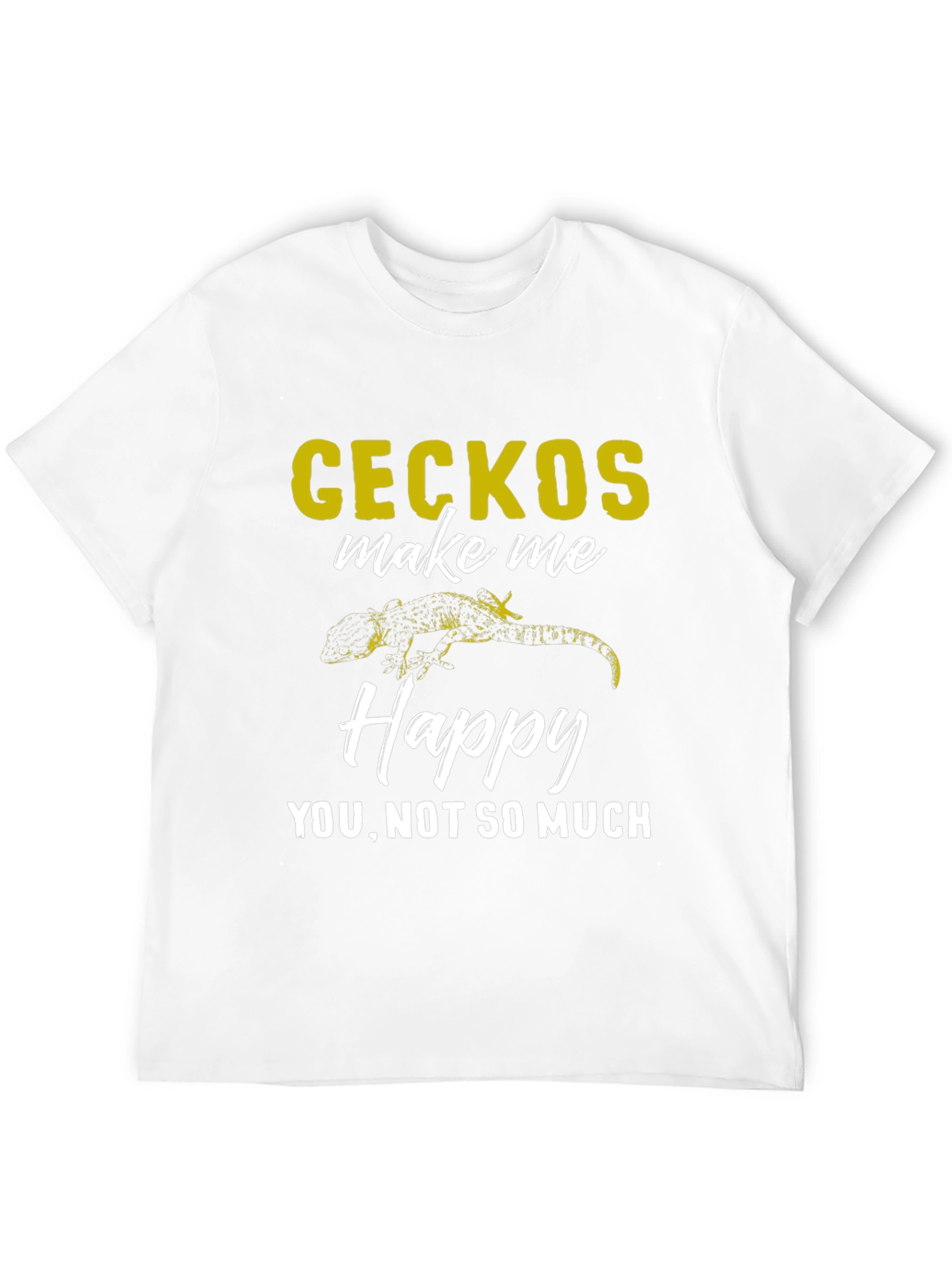 Gecko Lover Graphic Tee - Happy Unisex