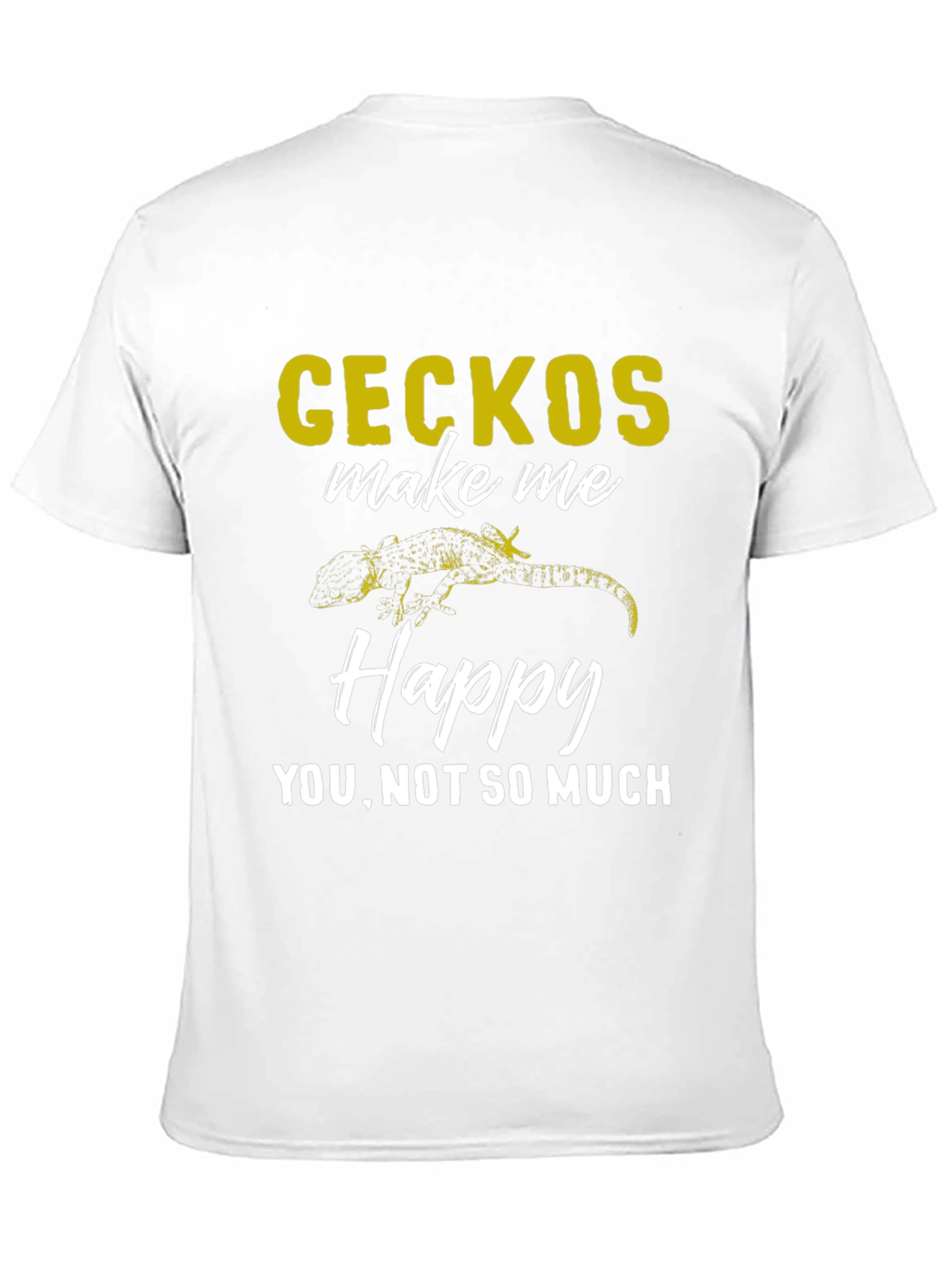 Gecko Lover Graphic Tee - Happy Unisex