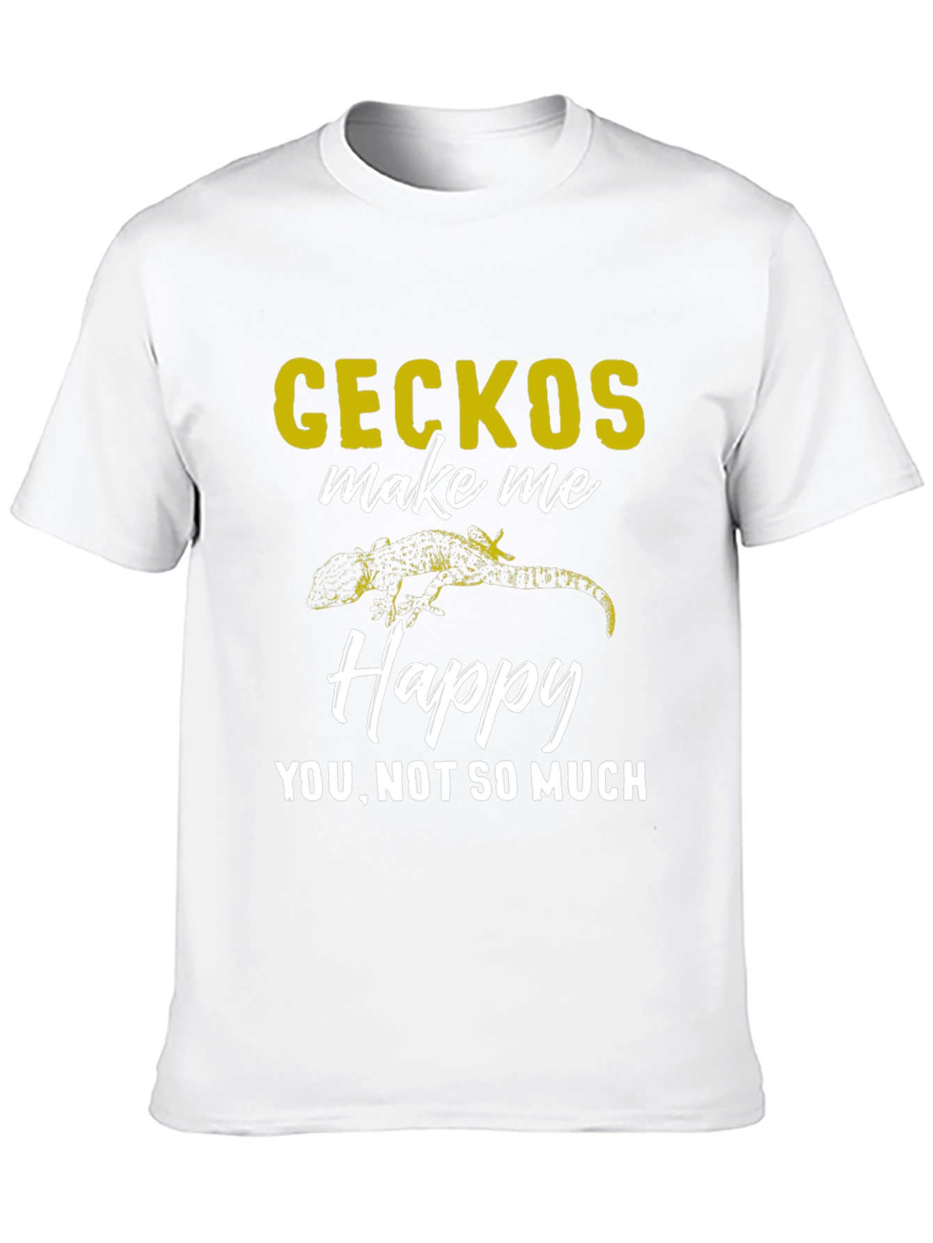 Gecko Lover Graphic Tee - Happy Unisex
