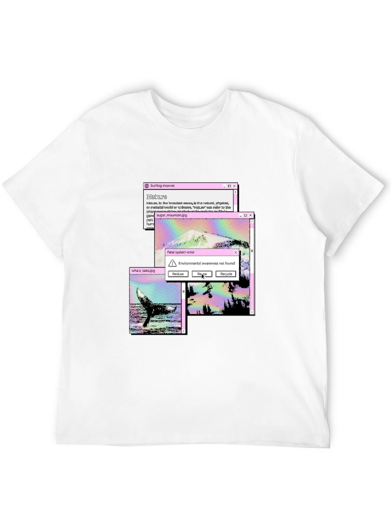Surfing Internet Nature T-Shirt