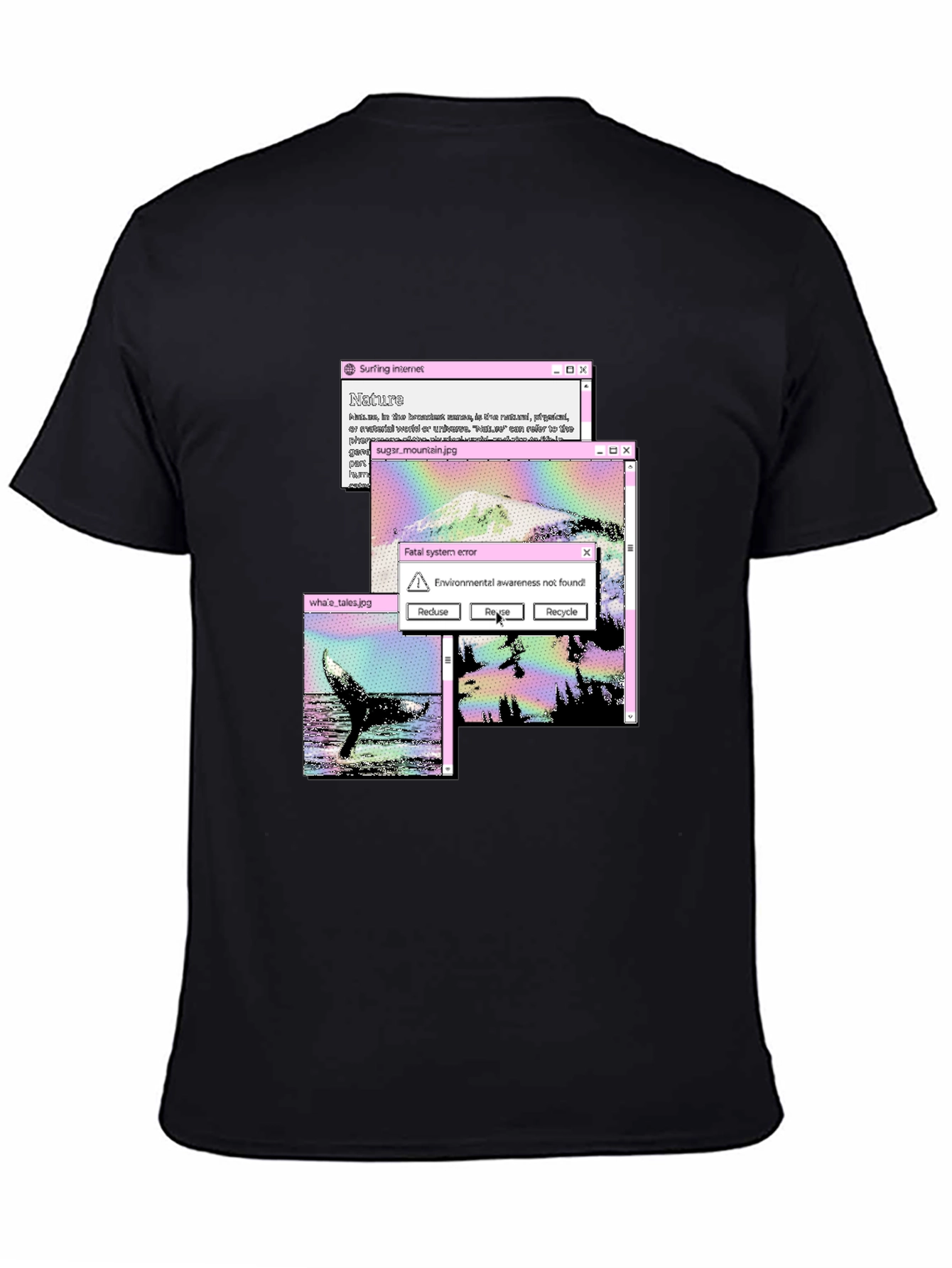 Surfing Internet Nature T-Shirt