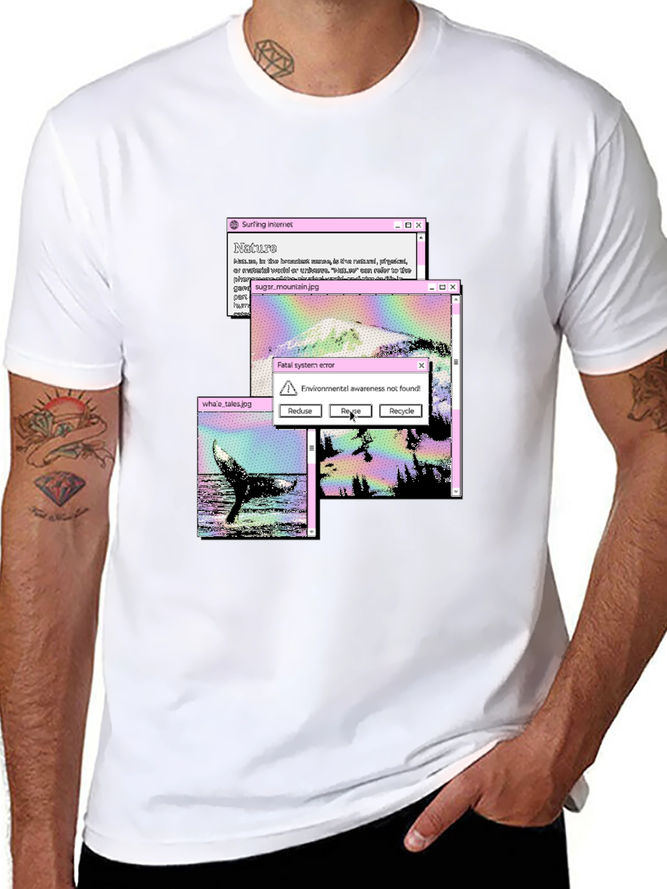 Surfing Internet Nature T-Shirt