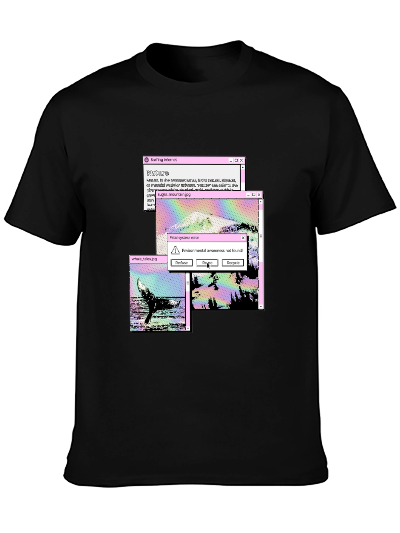 Surfing Internet Nature T-Shirt