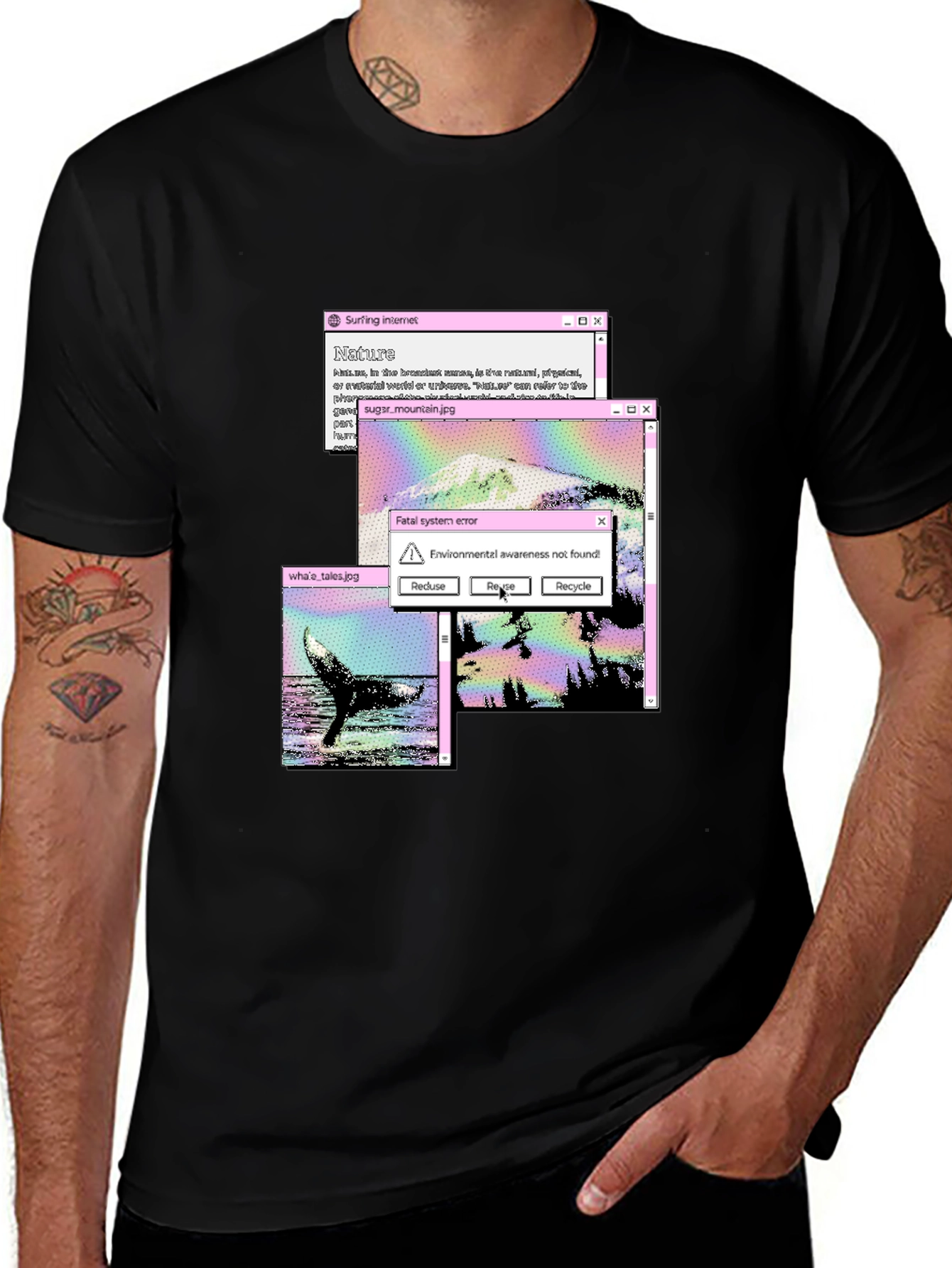 Surfing Internet Nature T-Shirt