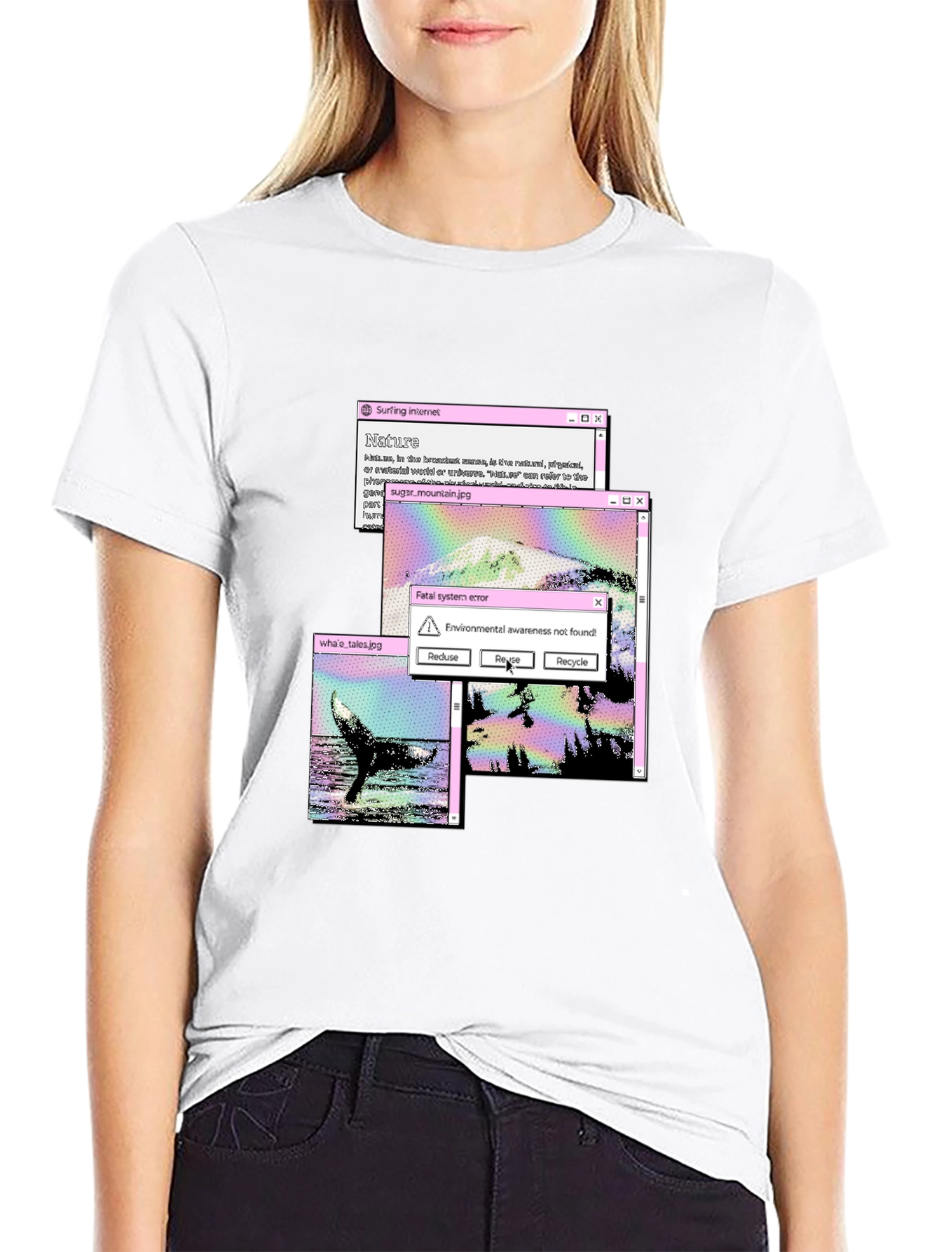 Surfing Internet Nature T-Shirt