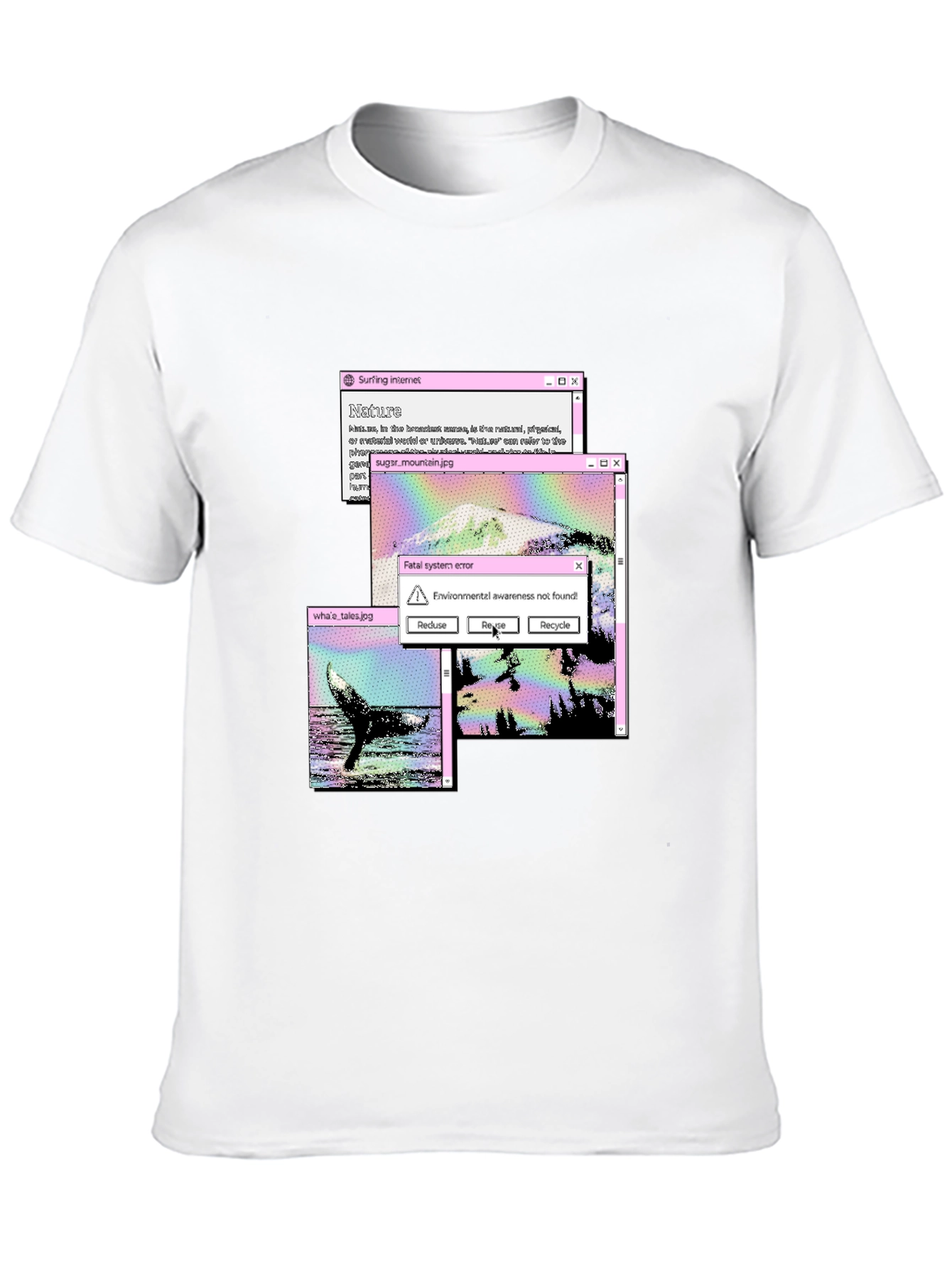 Surfing Internet Nature T-Shirt