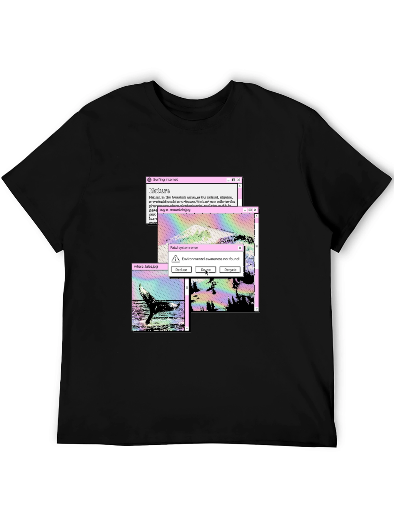 Surfing Internet Nature T-Shirt