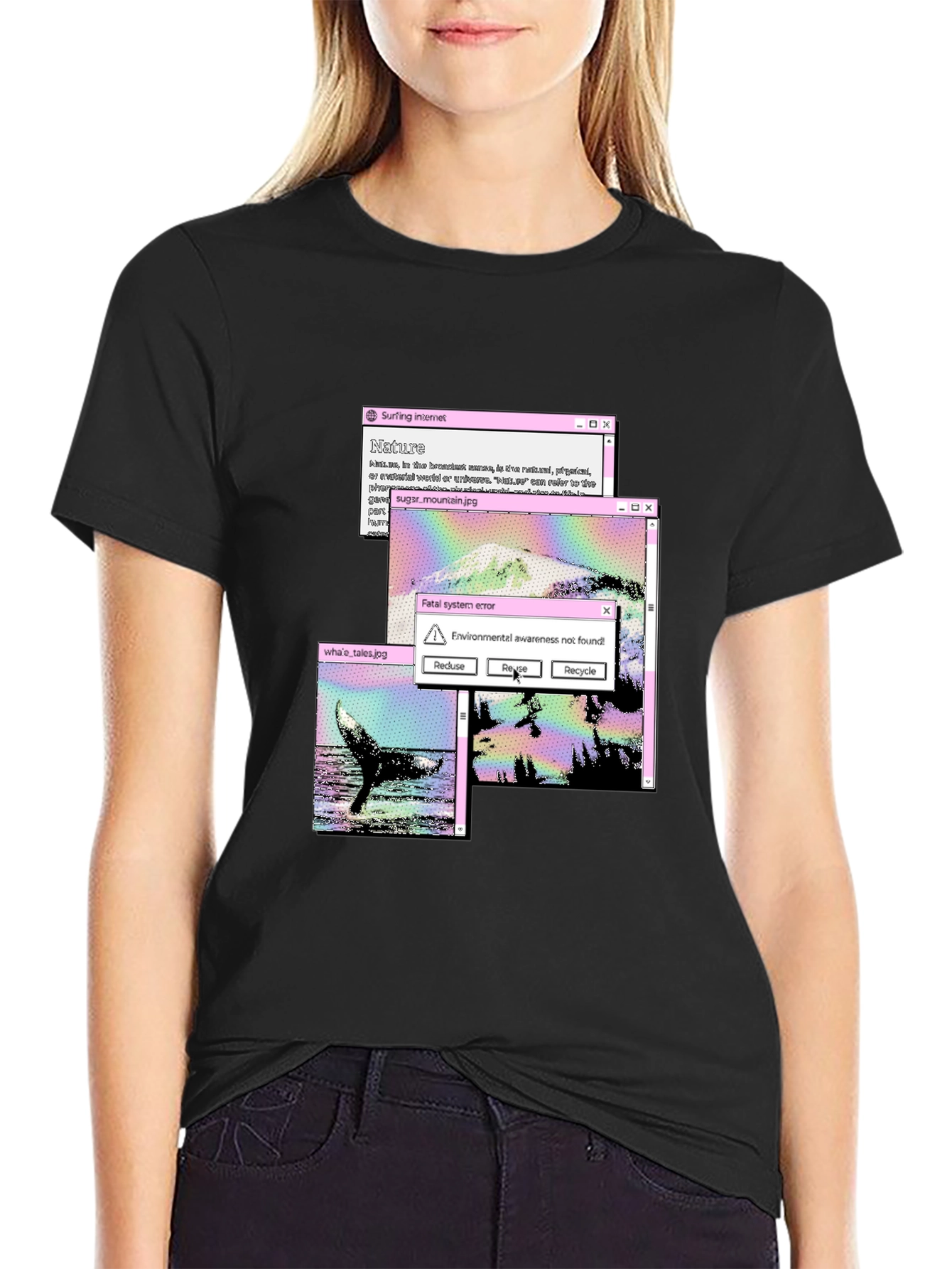 Surfing Internet Nature T-Shirt