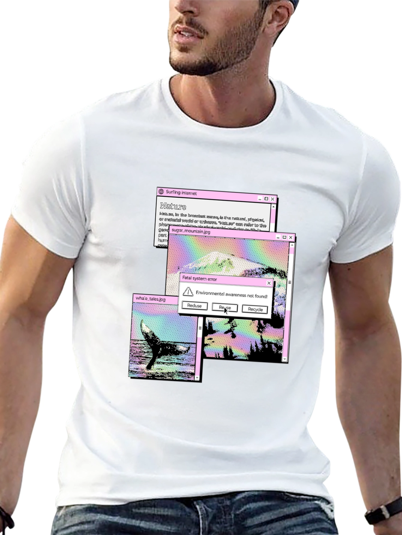 Surfing Internet Nature T-Shirt
