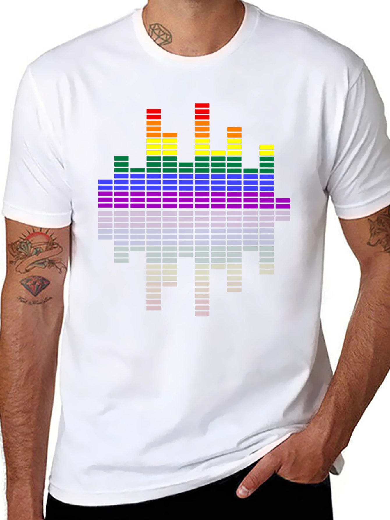 Rainbow Equalizer Pride T-Shirt
