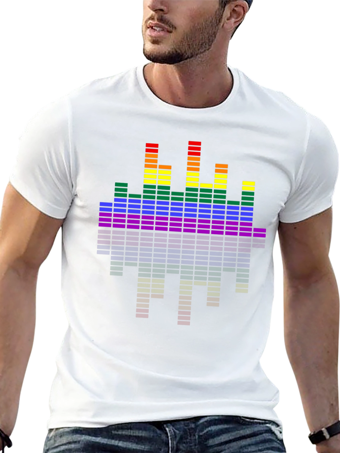 Rainbow Equalizer Pride T-Shirt