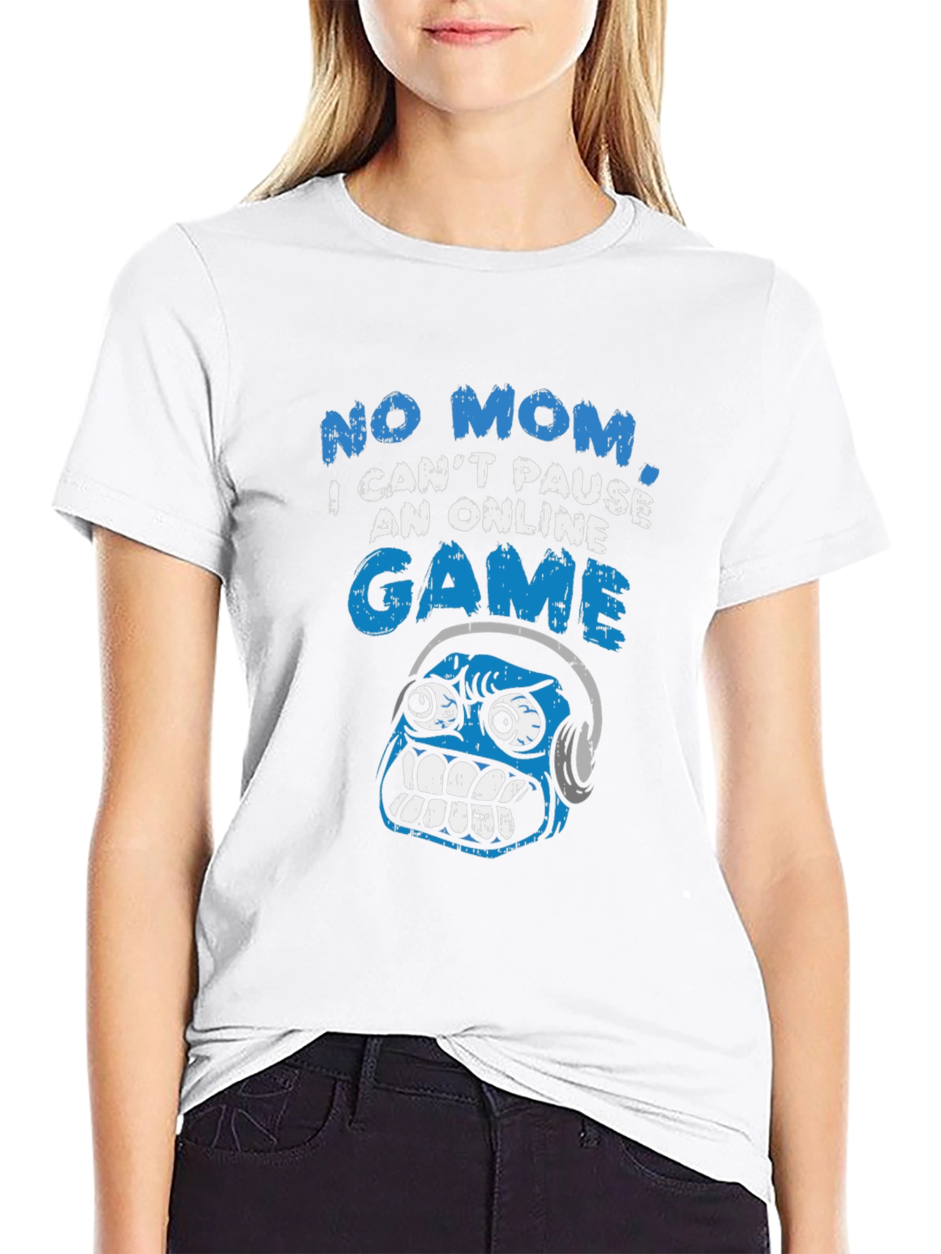 Gamer T-Shirt - No Pause Online Game Funny Tee