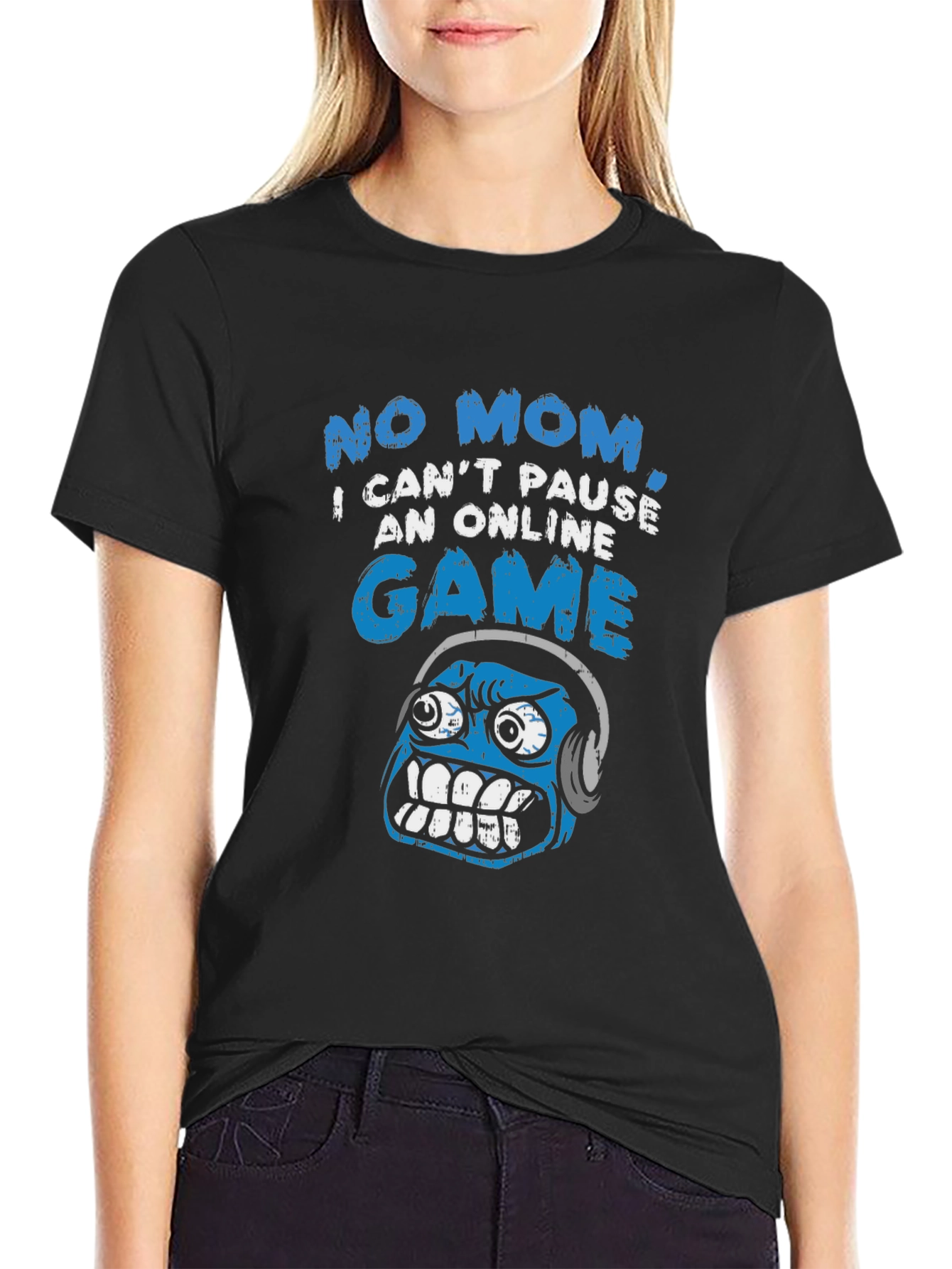 Gamer T-Shirt - No Pause Online Game Funny Tee