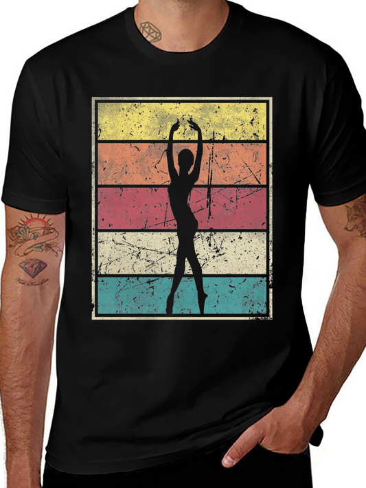 Vintage Ballet Dancer T-Shirt Retro Style