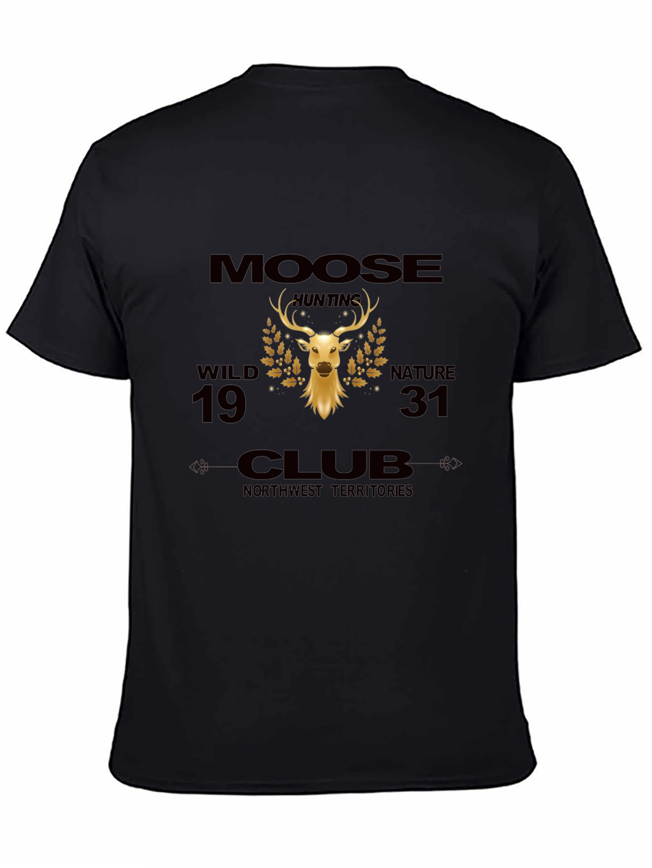 Moose Hunting Club Graphic T-Shirt