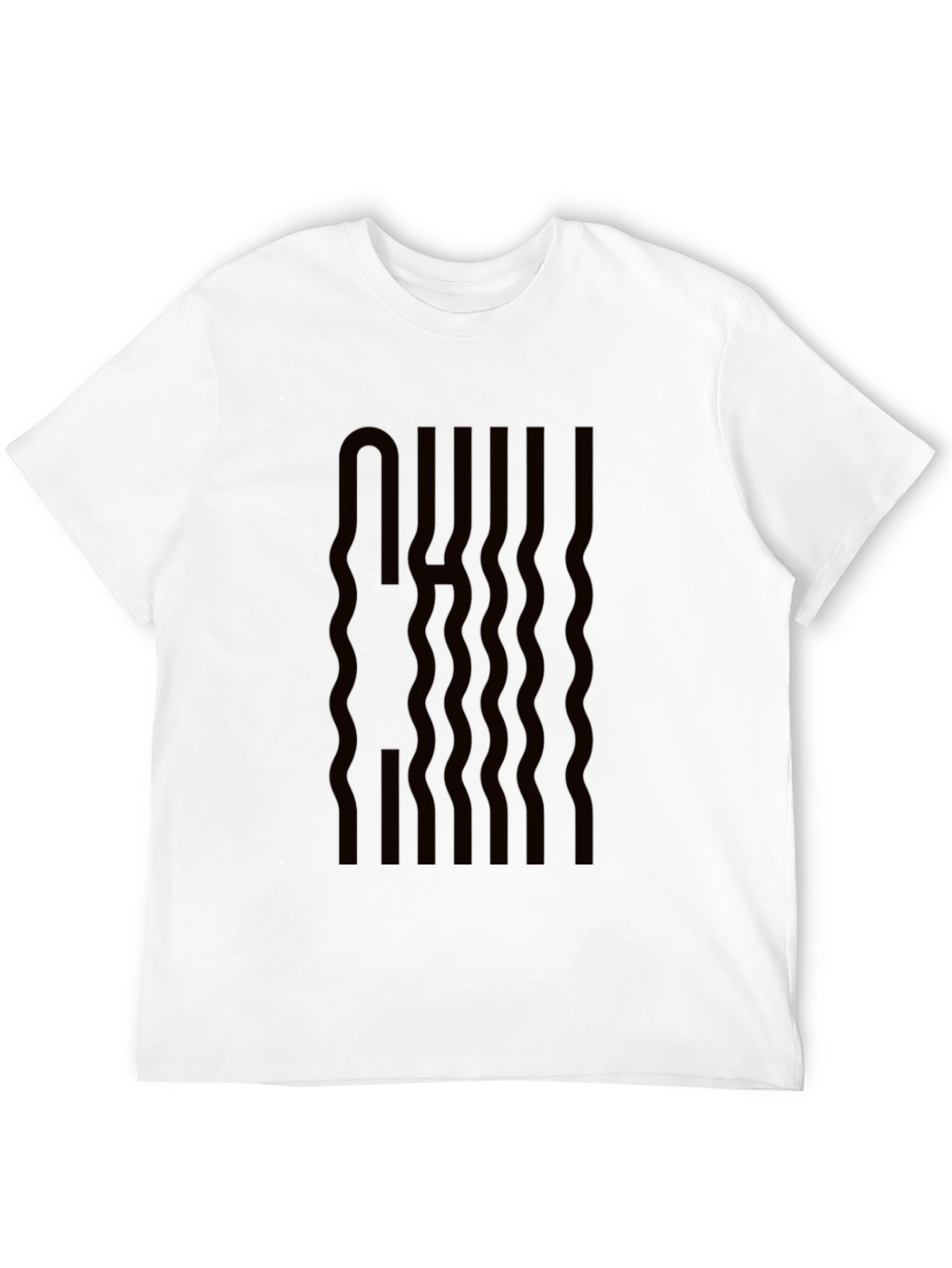 Chill Graphic Black T-Shirt