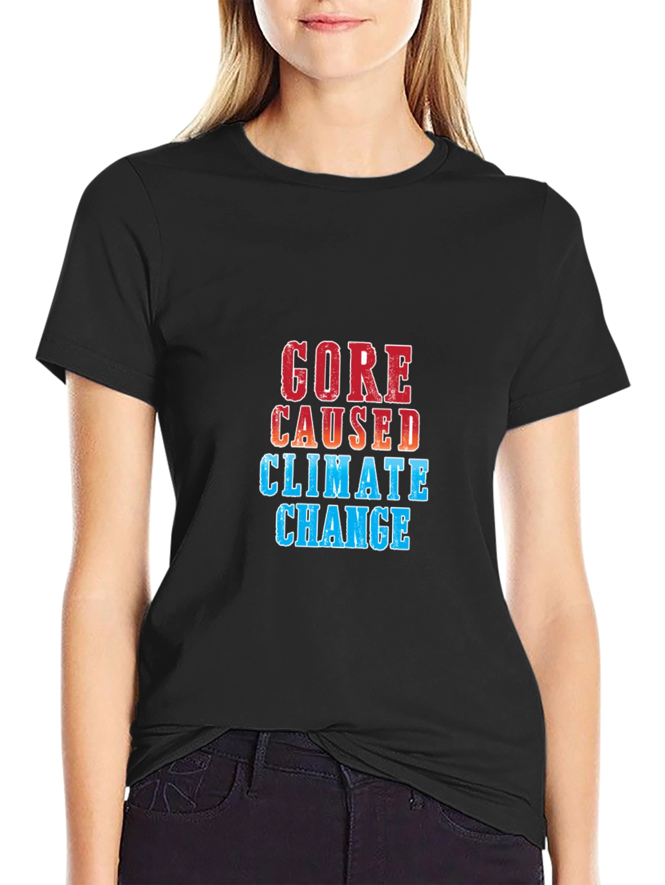 Gore Caused Climate Change Graphic Tee