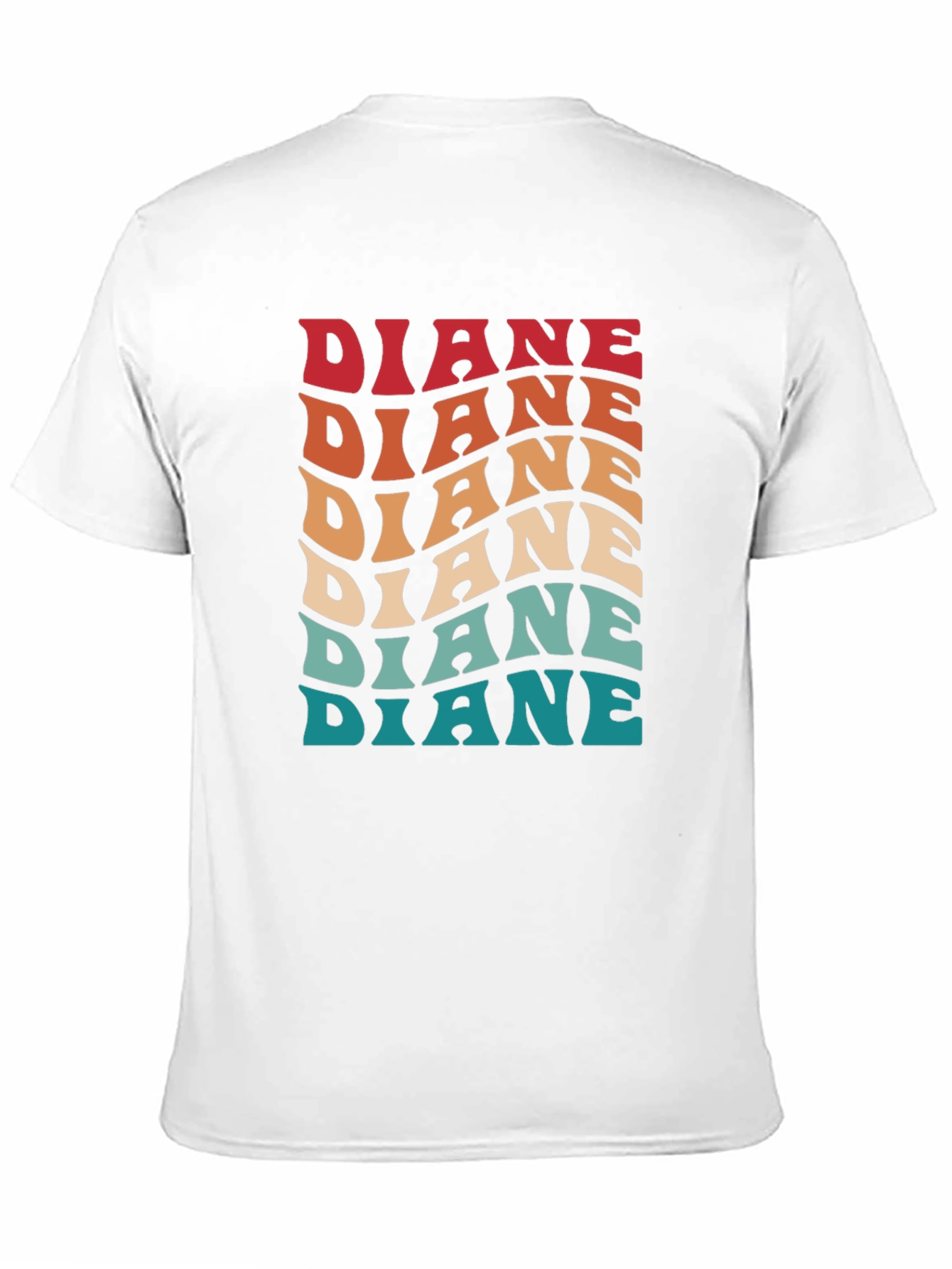 Retro Diane Name Graphic T-Shirt