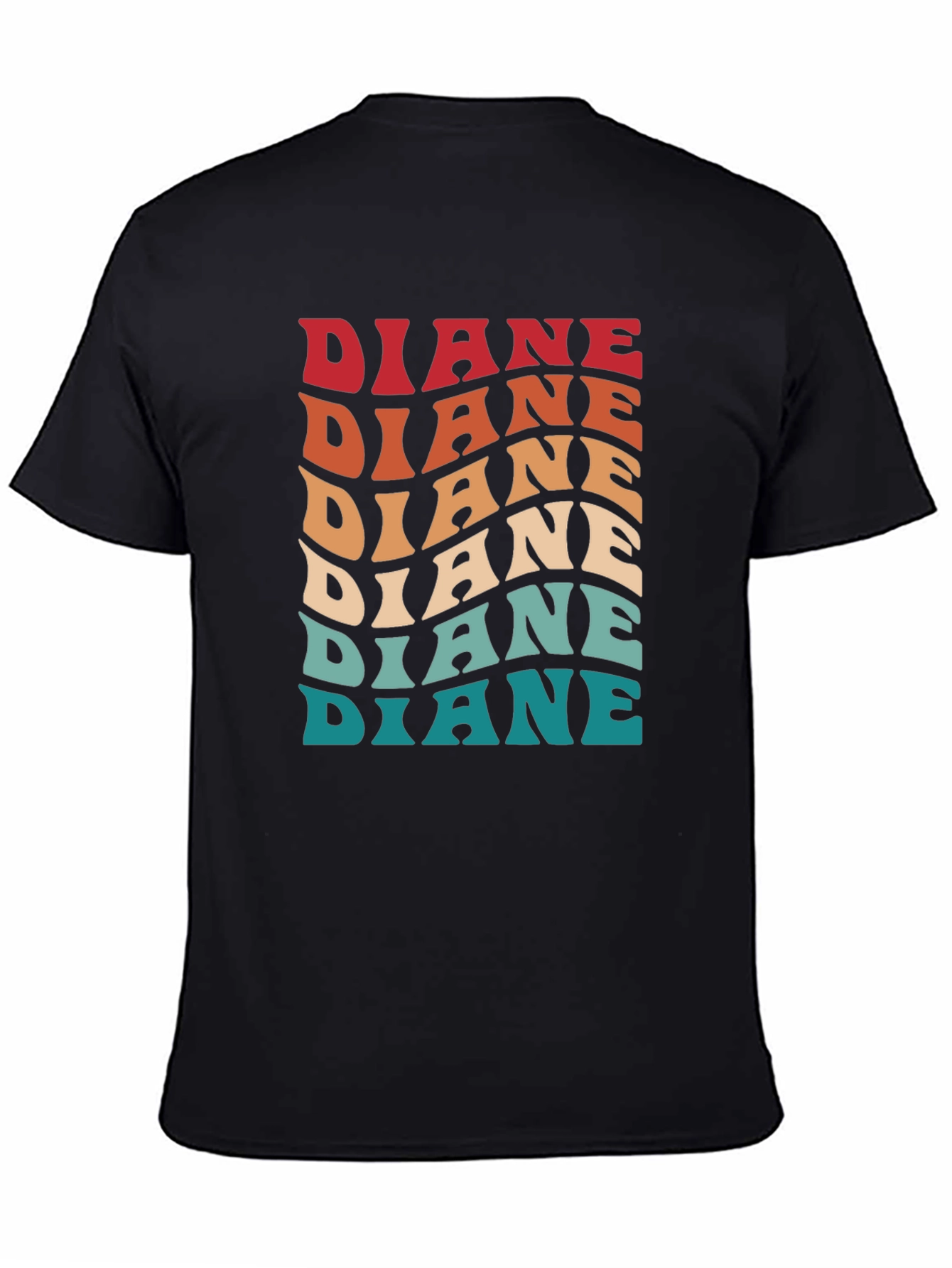 Retro Diane Name Graphic T-Shirt
