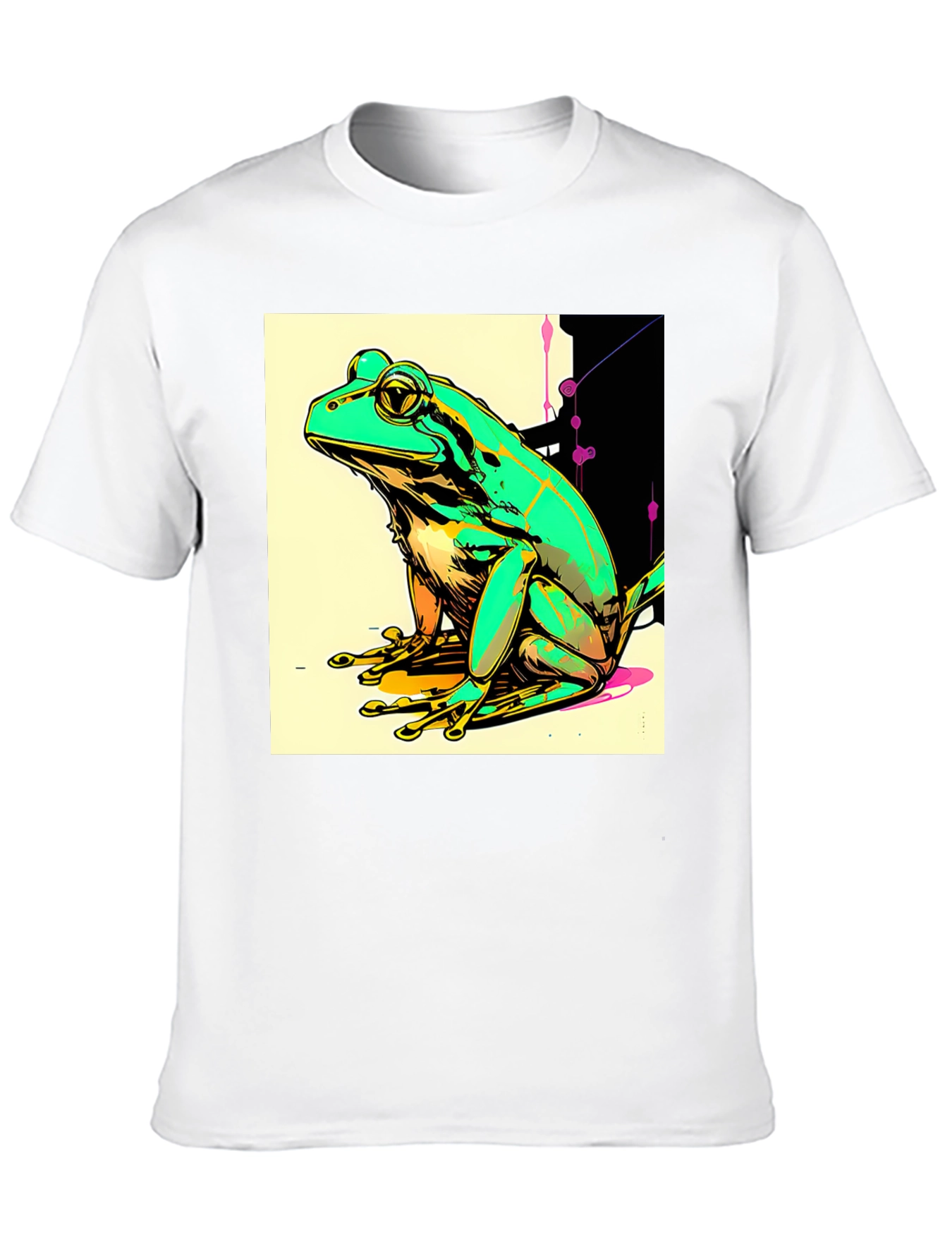 Frog Graphic T-Shirt - Quirky Animal Tee
