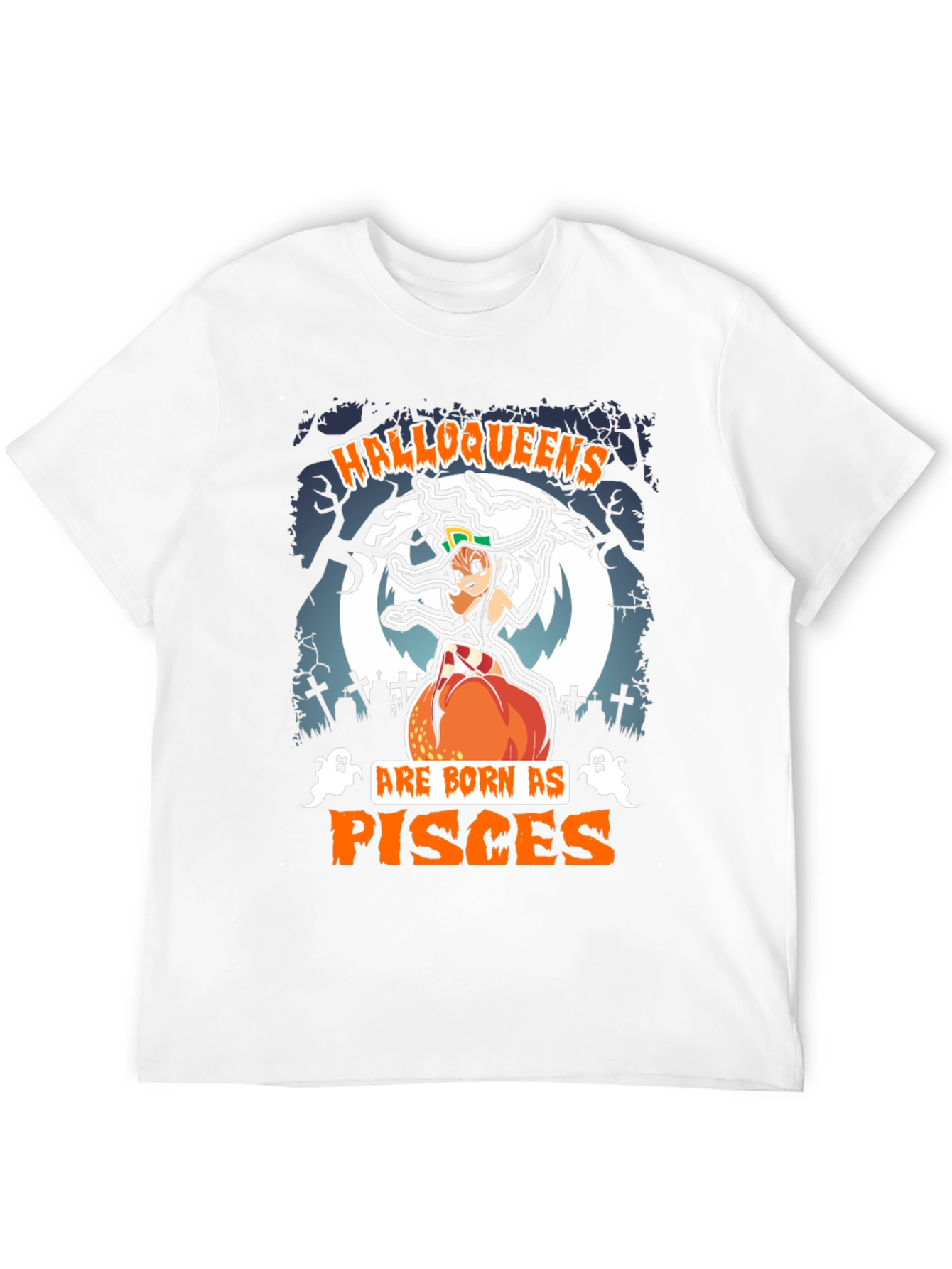 Halloqueens Pisces Halloween T-Shirt