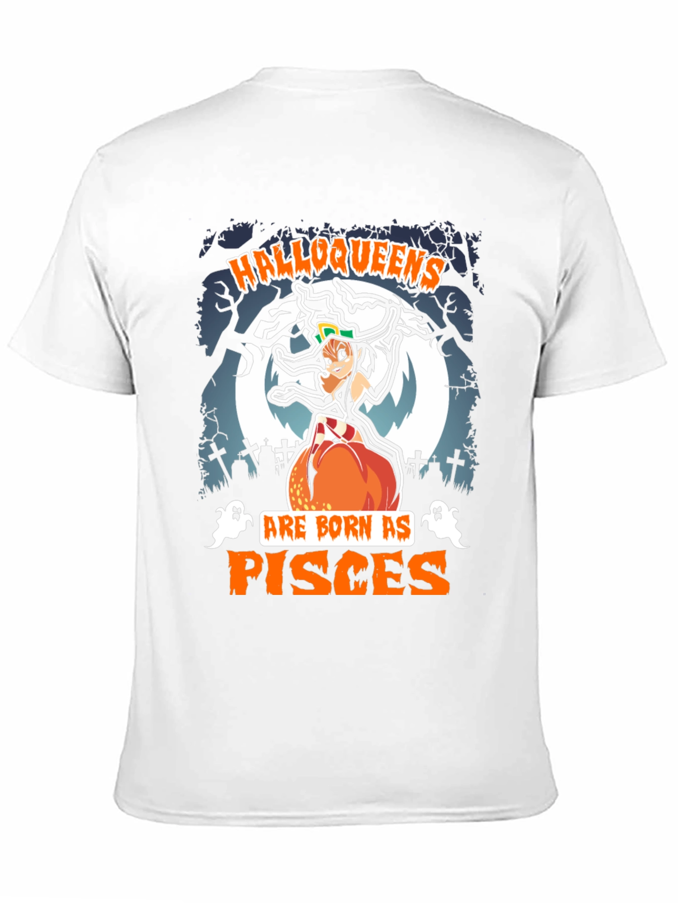Halloqueens Pisces Halloween T-Shirt