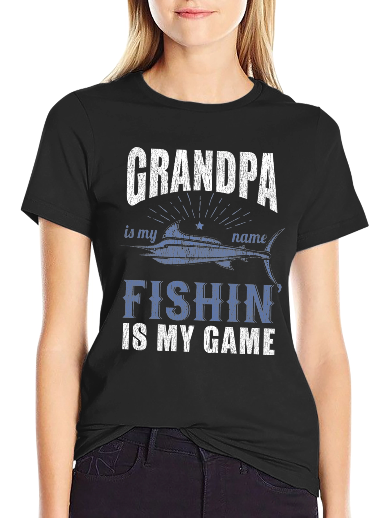 Grandpa Fishin Game T-Shirt