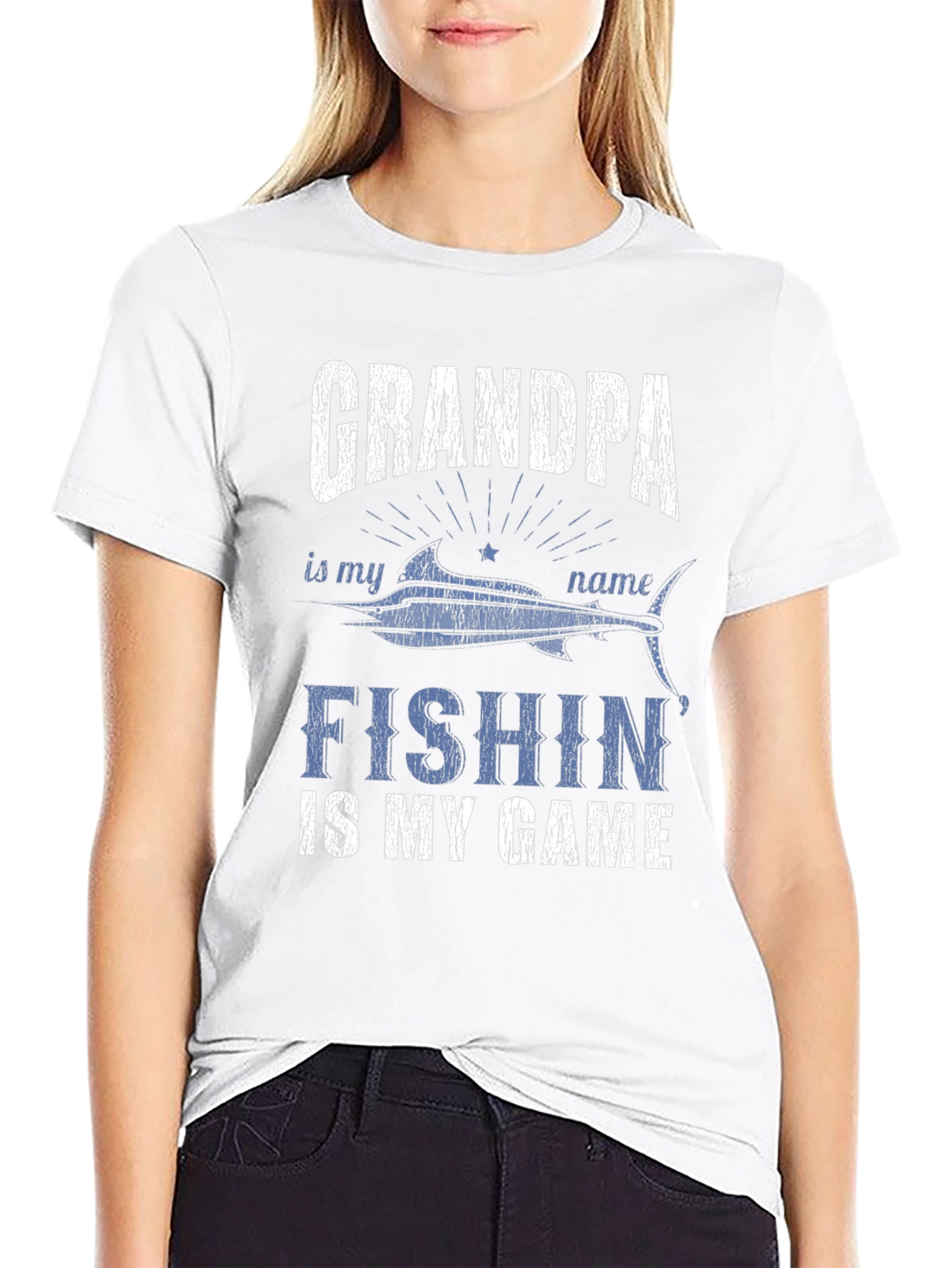 Grandpa Fishin Game T-Shirt