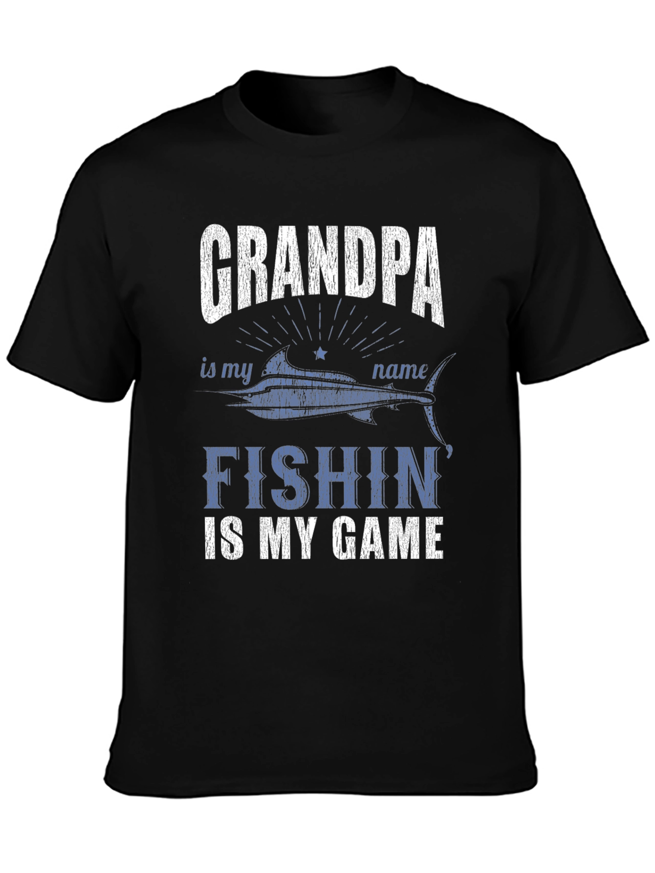 Grandpa Fishin Game T-Shirt