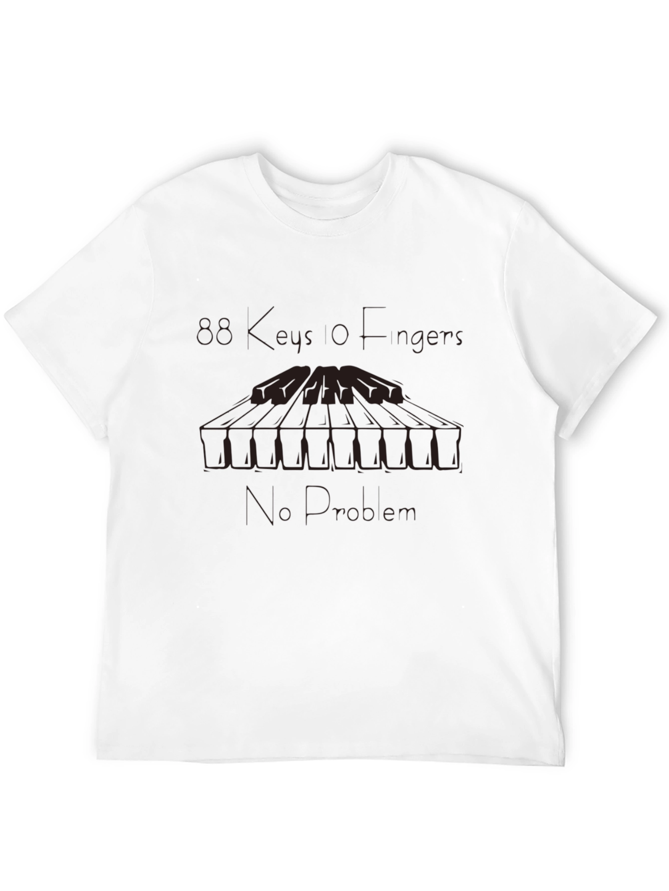 Straight Fingers No Problem Graphic Tee