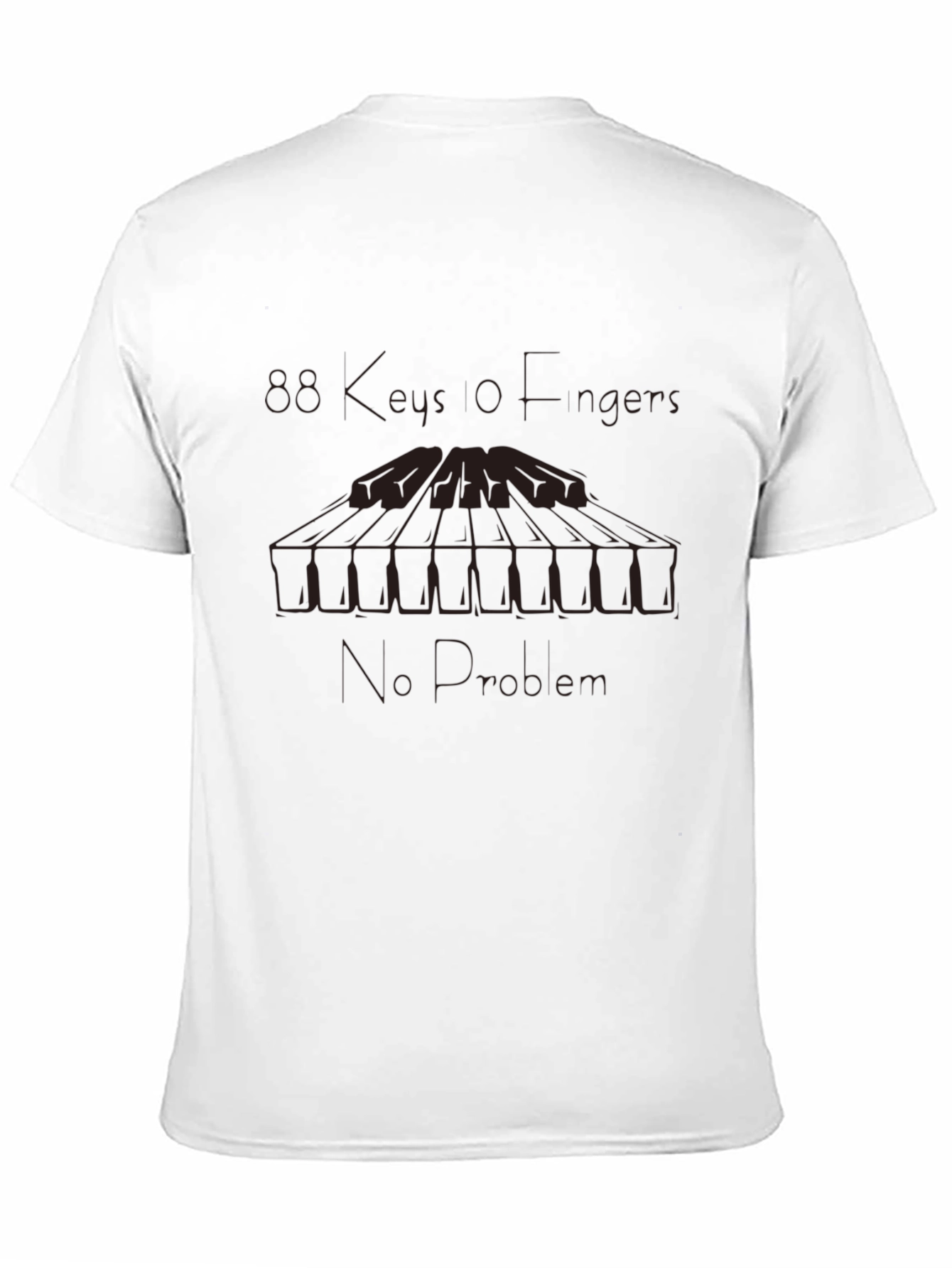 Straight Fingers No Problem Graphic Tee