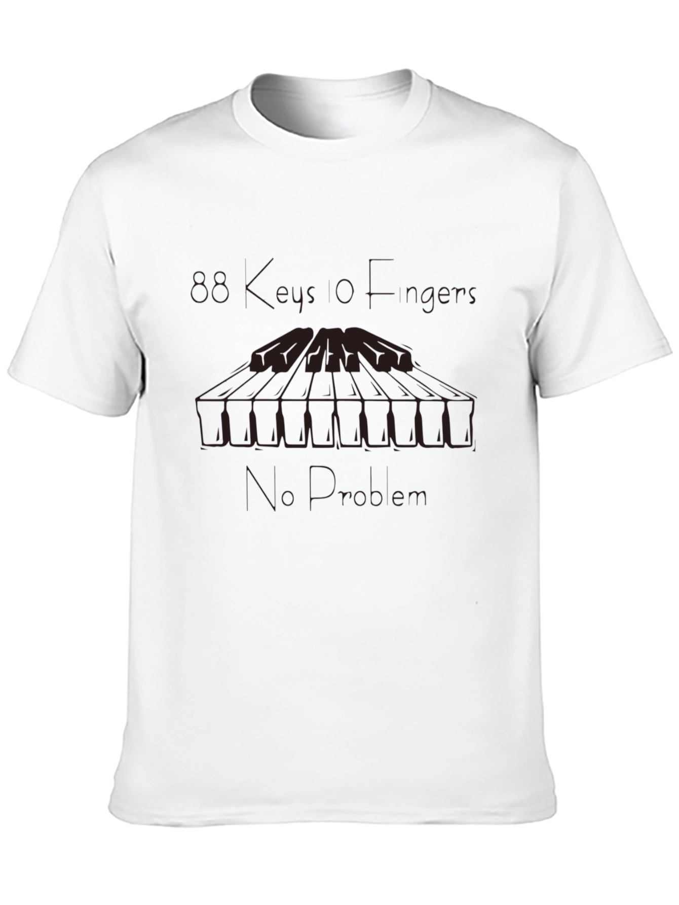 Straight Fingers No Problem Graphic Tee