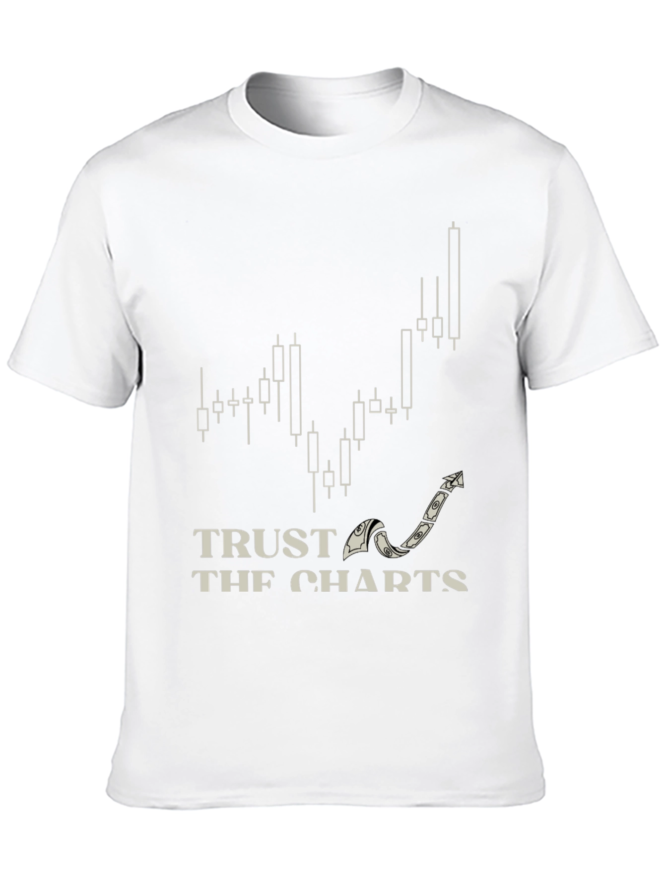 Trust the Charts Black T-Shirt