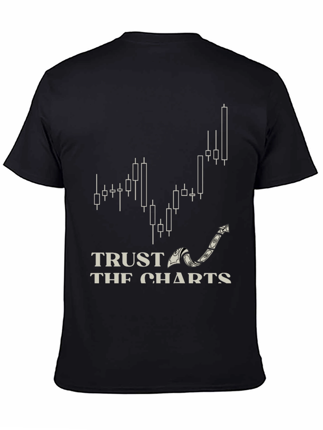 Trust the Charts Black T-Shirt