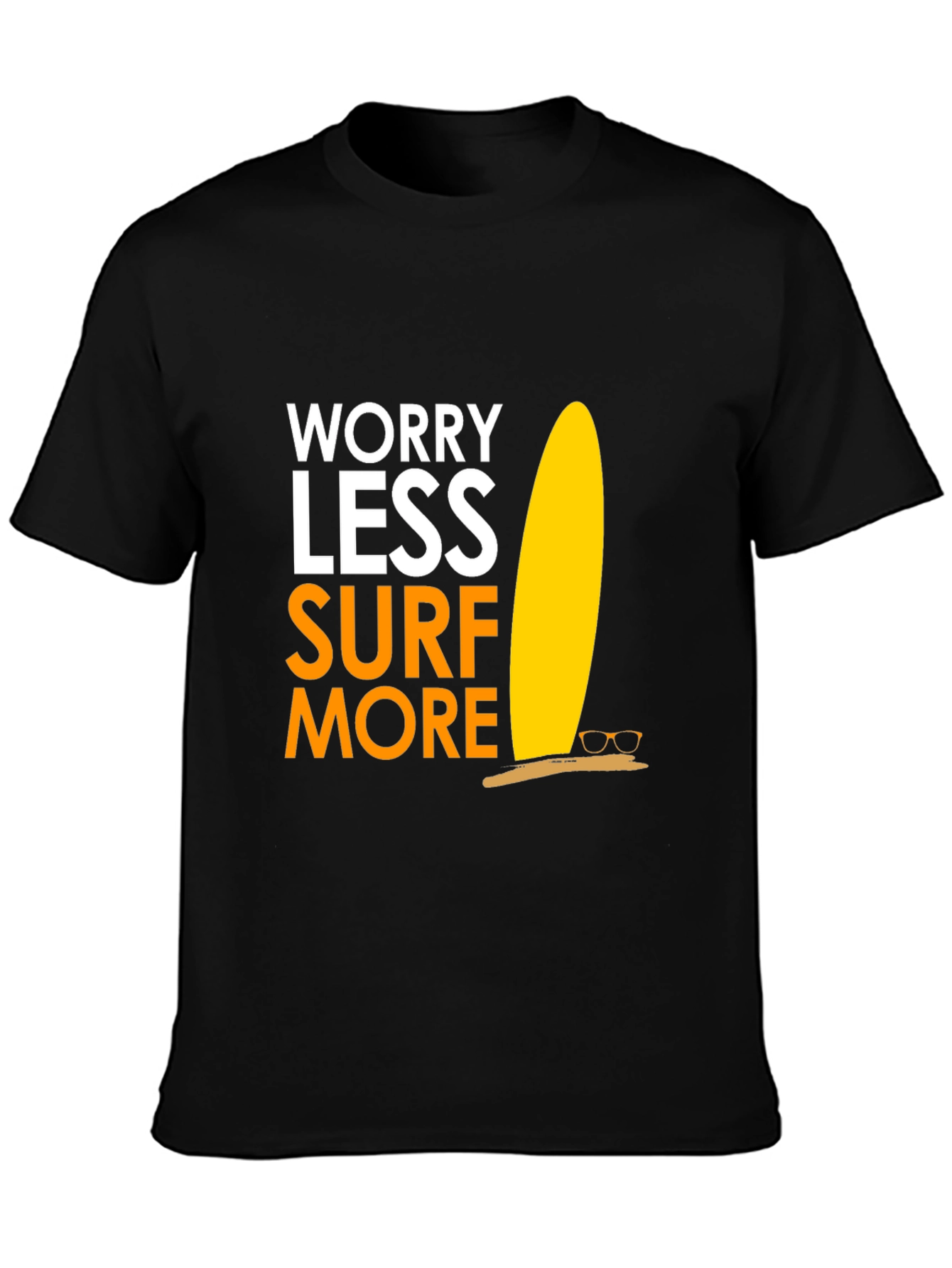 Worry Less Surf More Graphic Tee