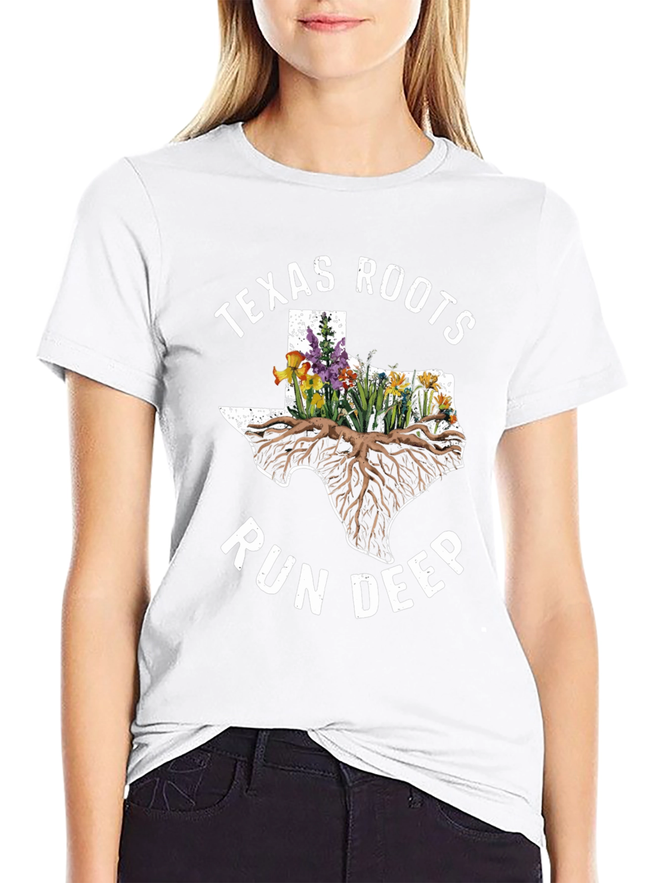 Texas Roots Run Deep T-Shirt